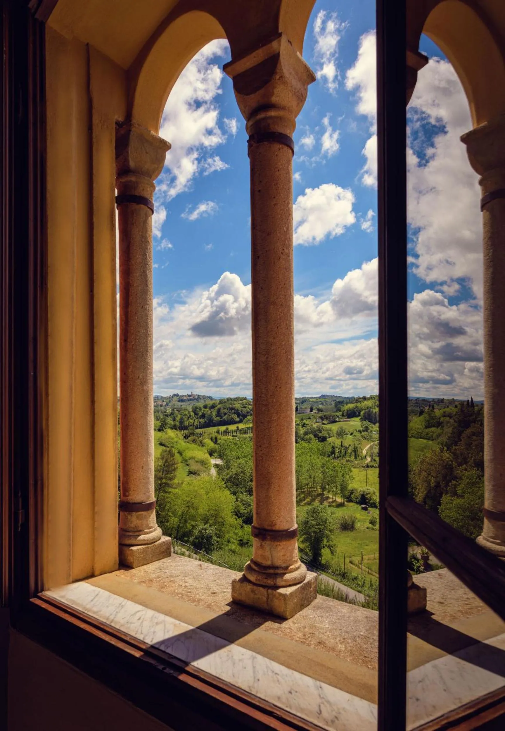 Natural landscape in Il Castello di San Ruffino