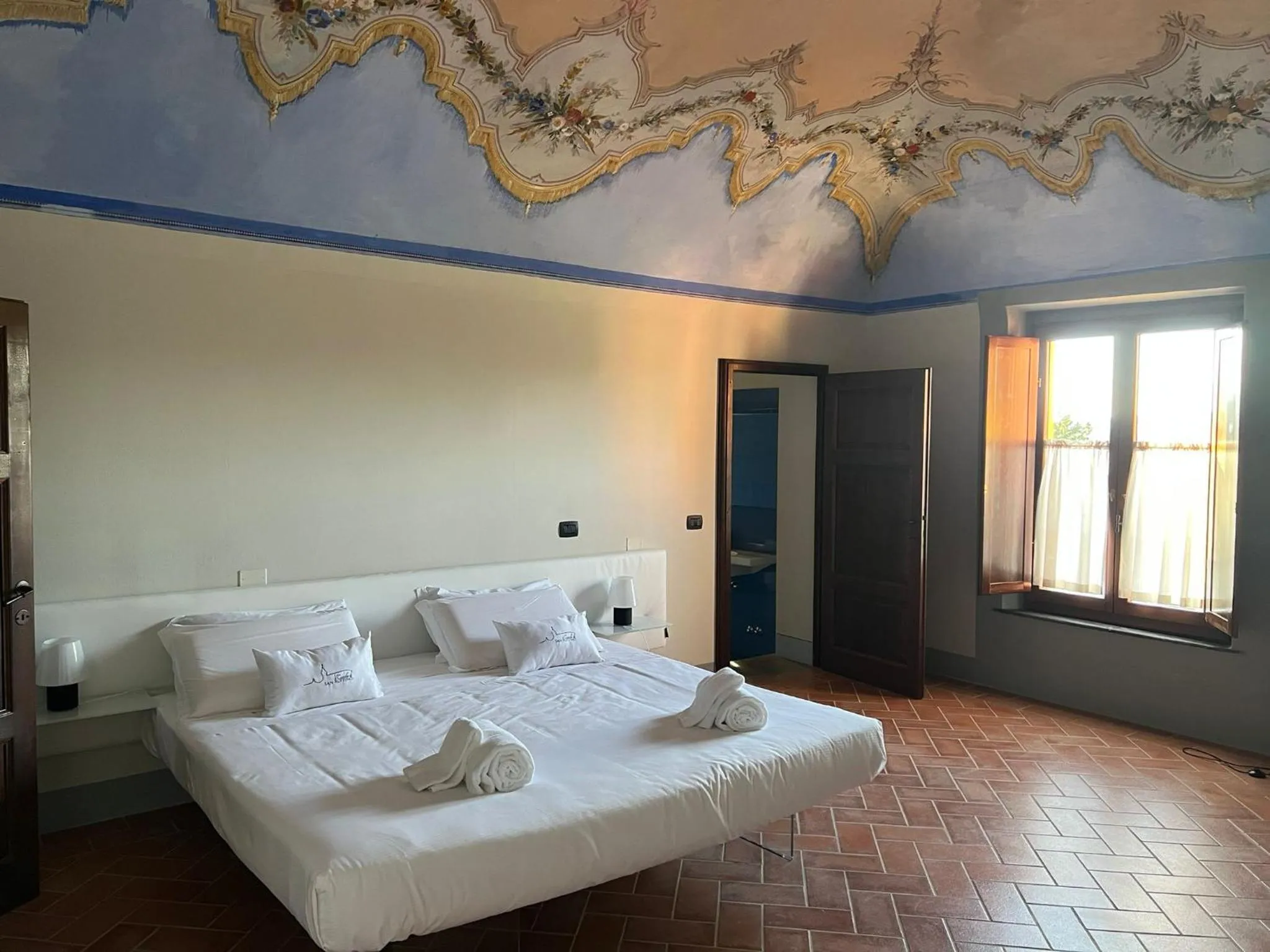 Bed in Il Castello di San Ruffino