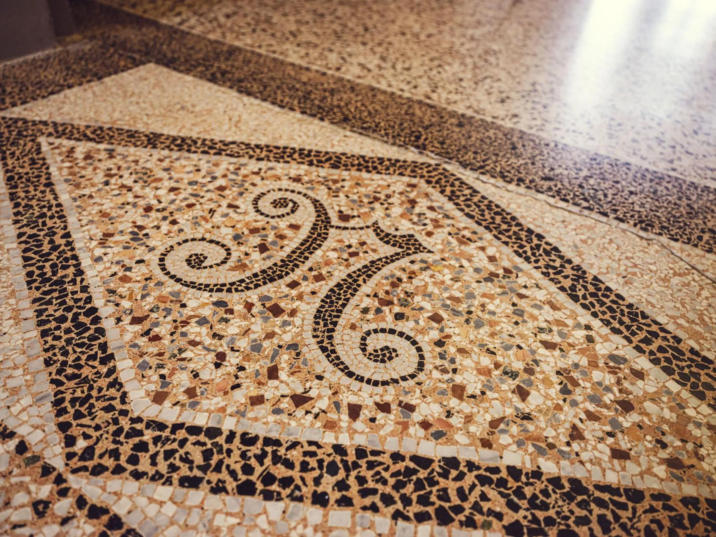 Decorative detail in Il Castello di San Ruffino