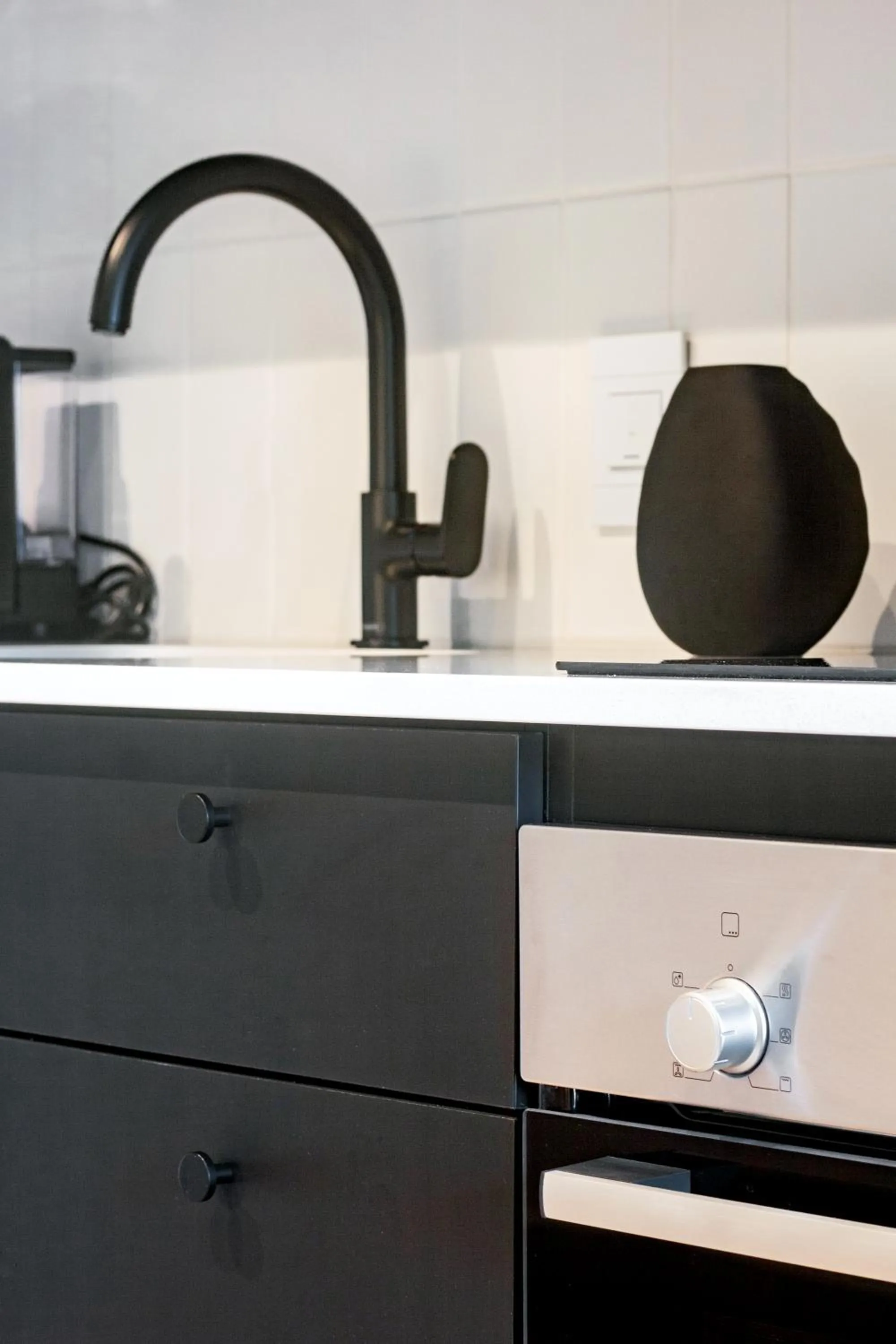 Kitchen or kitchenette in Home Suite Hotels Station House