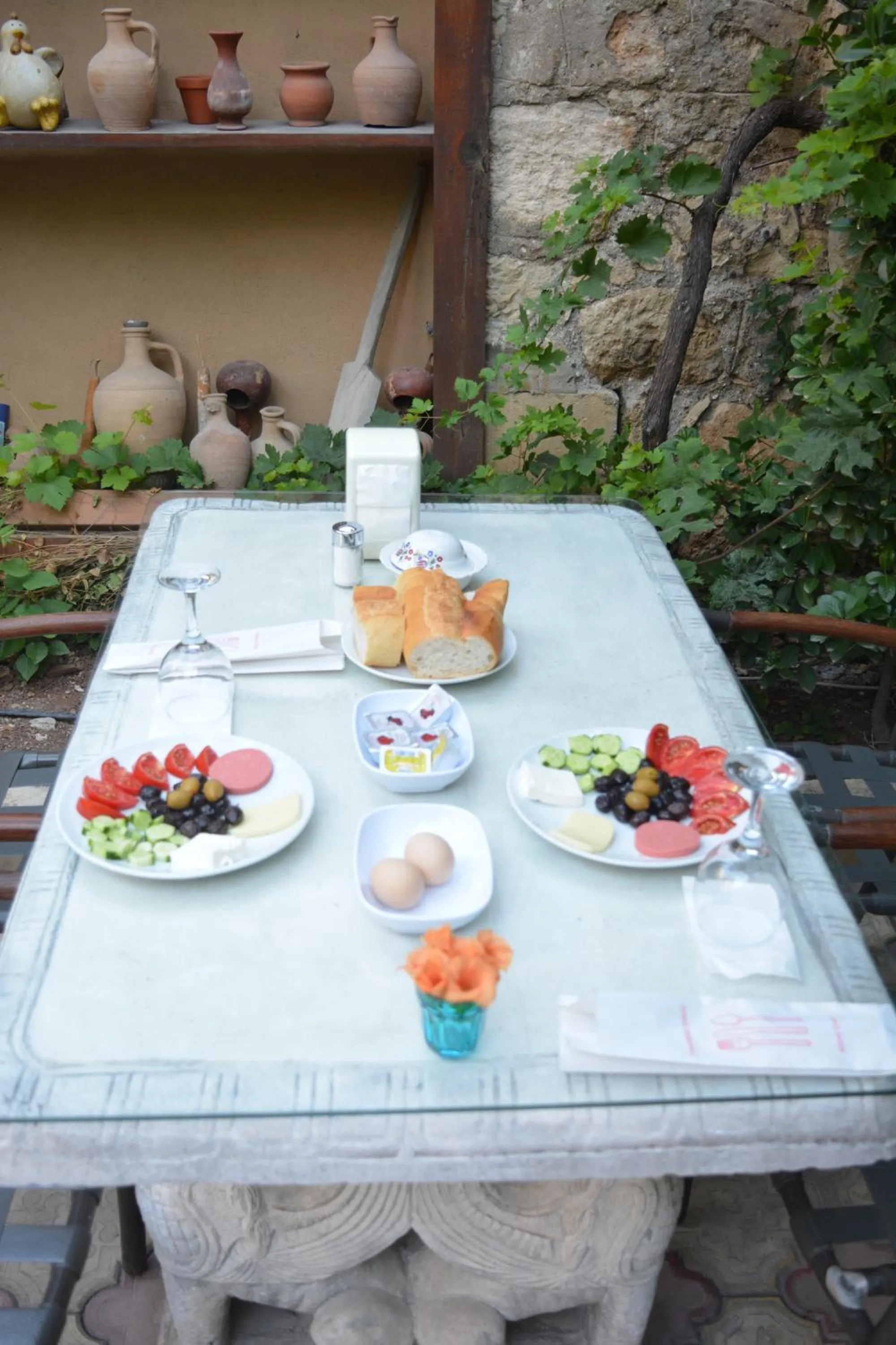 Breakfast in Osmanli Marco Pasha Hotel