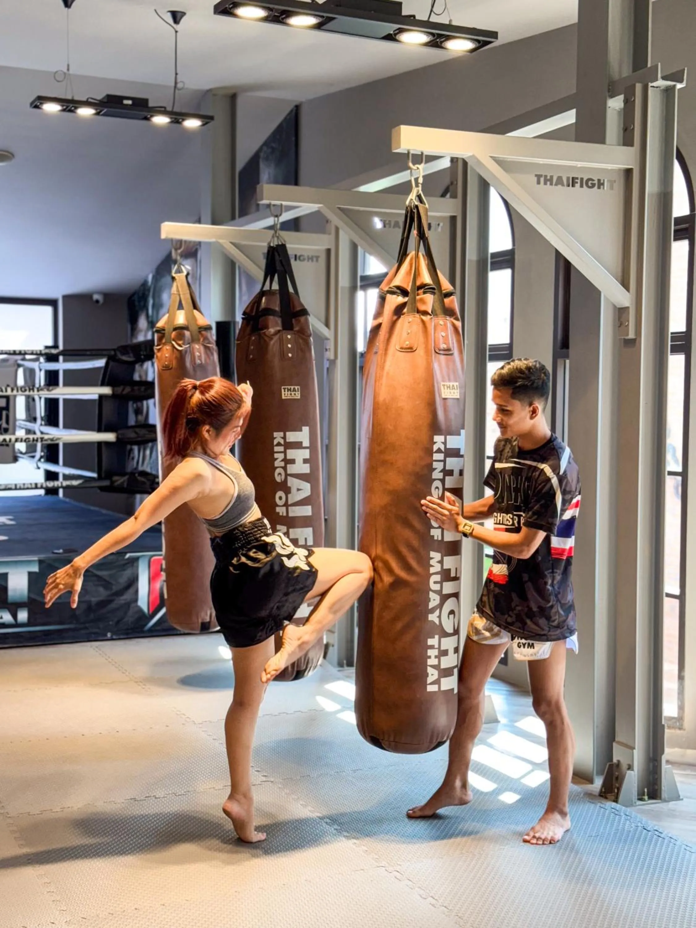 Fitness centre/facilities in Thai Fight Hotel