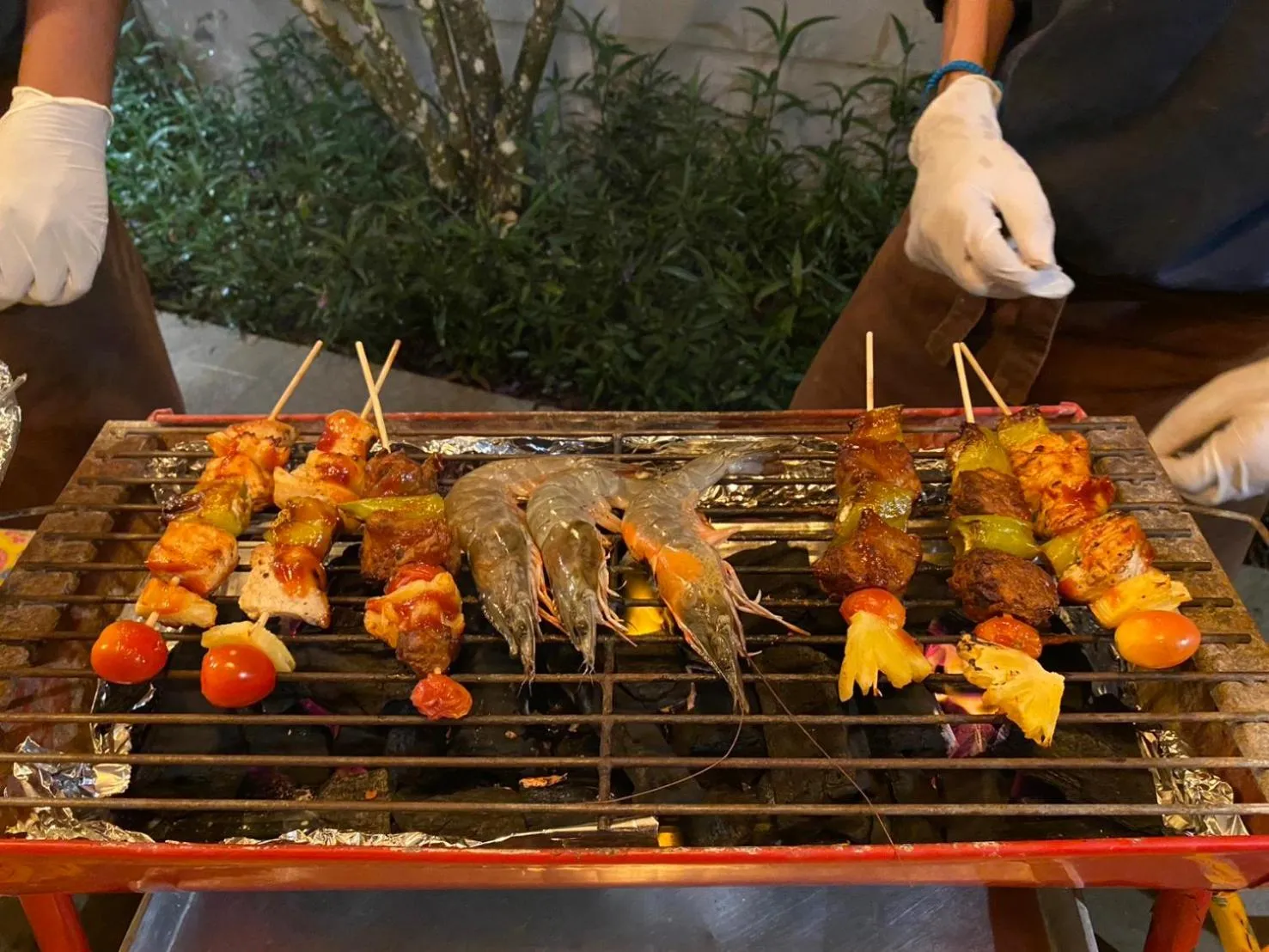 BBQ facilities in Thai Fight Hotel