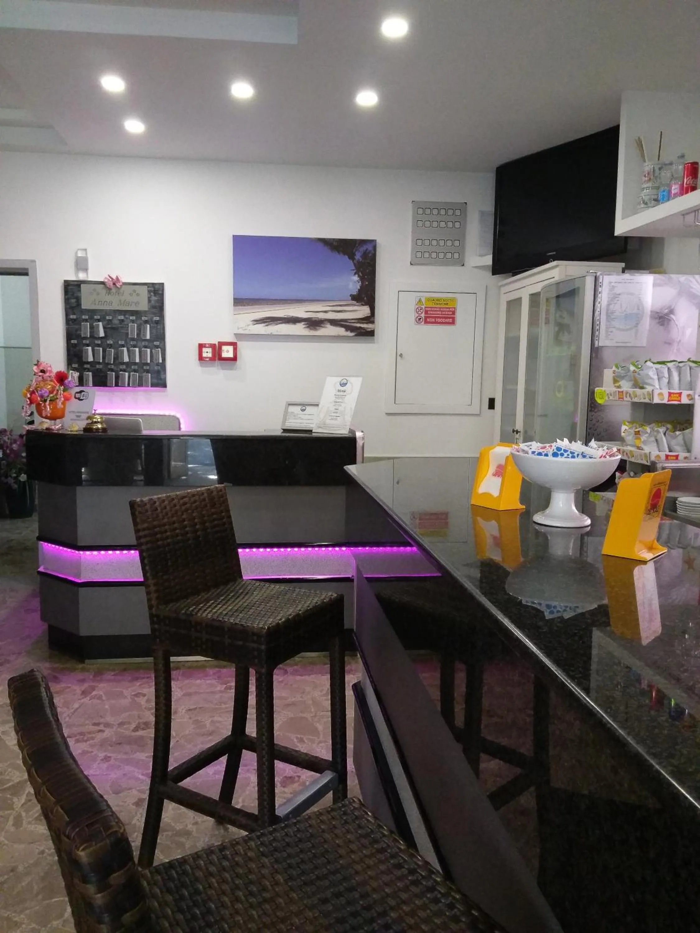 Seating area in Hotel AnnaMare