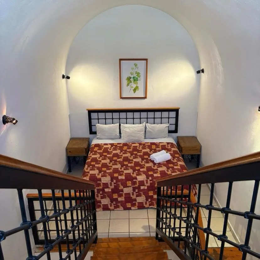 Bed in Hotel Meson de Carolina