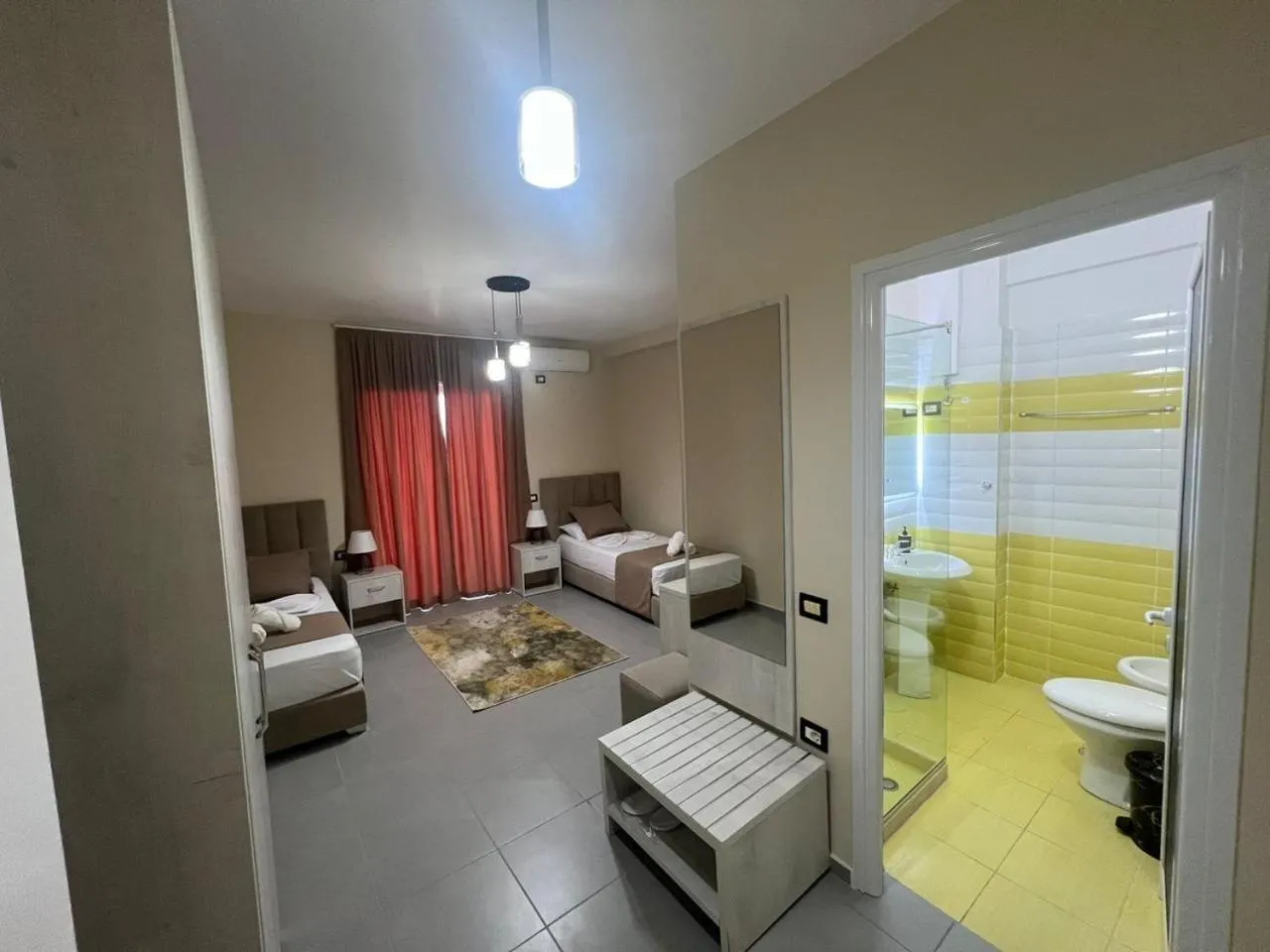 Twin Room with Balcony in Altobelo Hotel