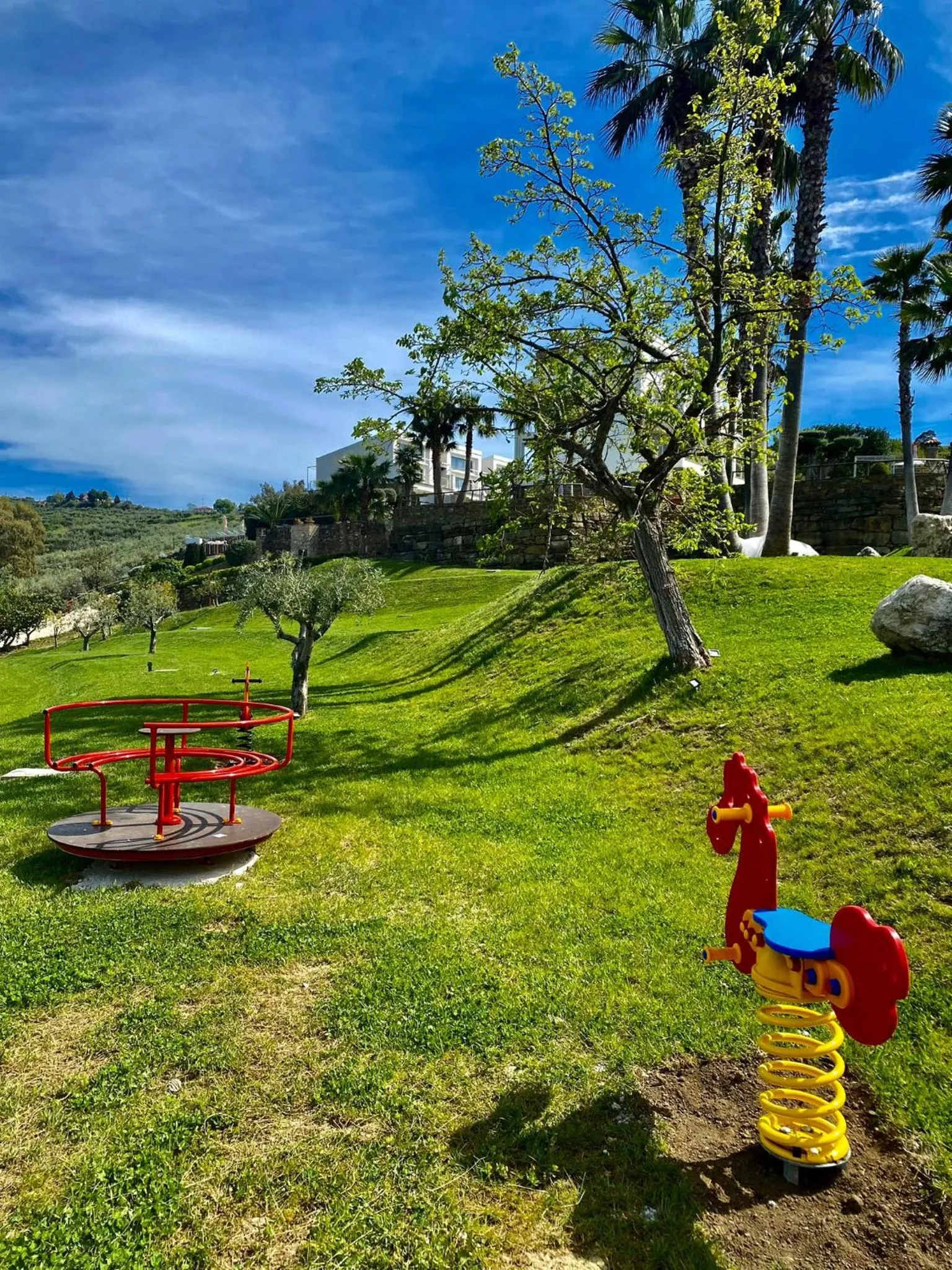 Children play ground in Torre Difyos