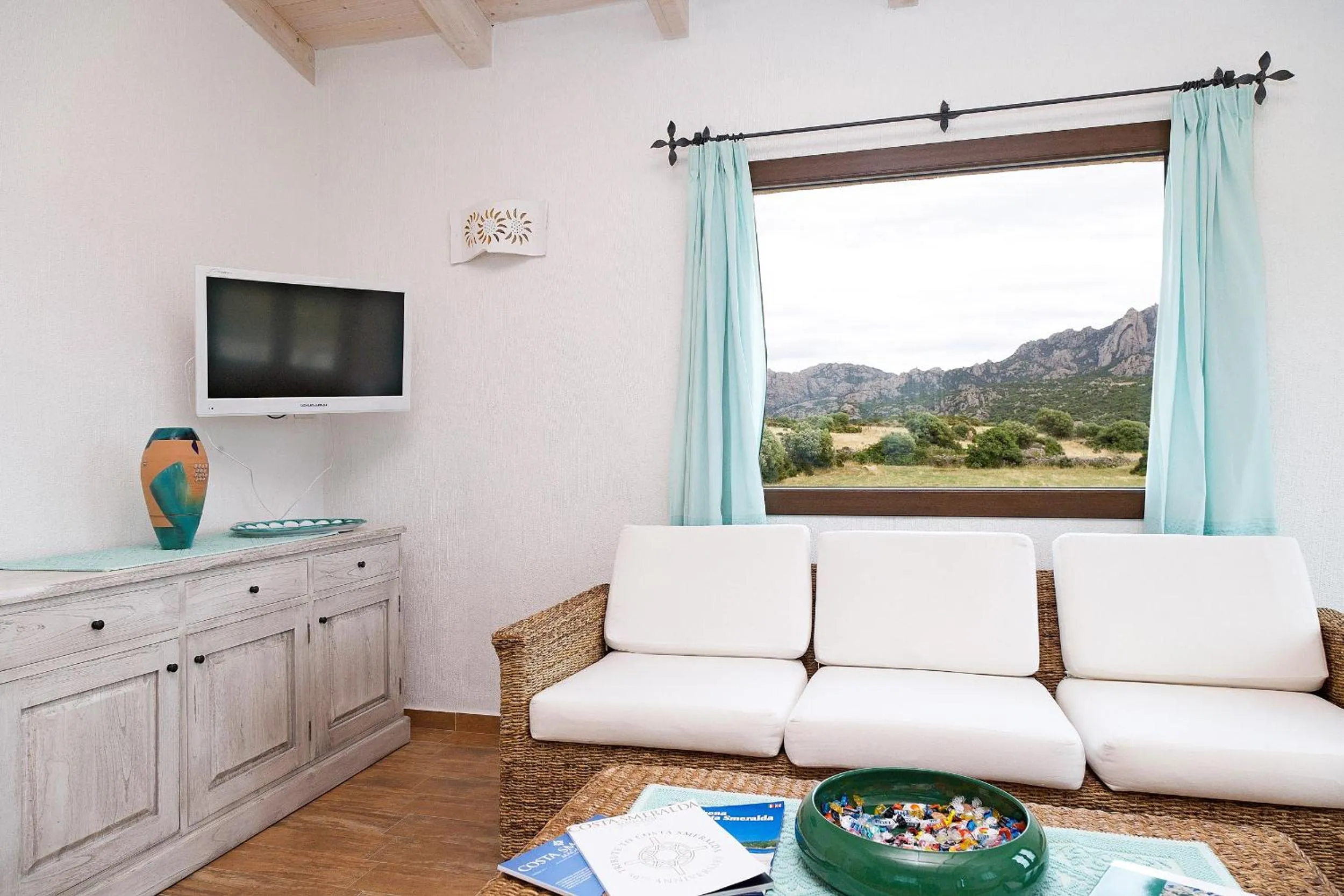 Lounge or bar in B&B Terra e Smeralda