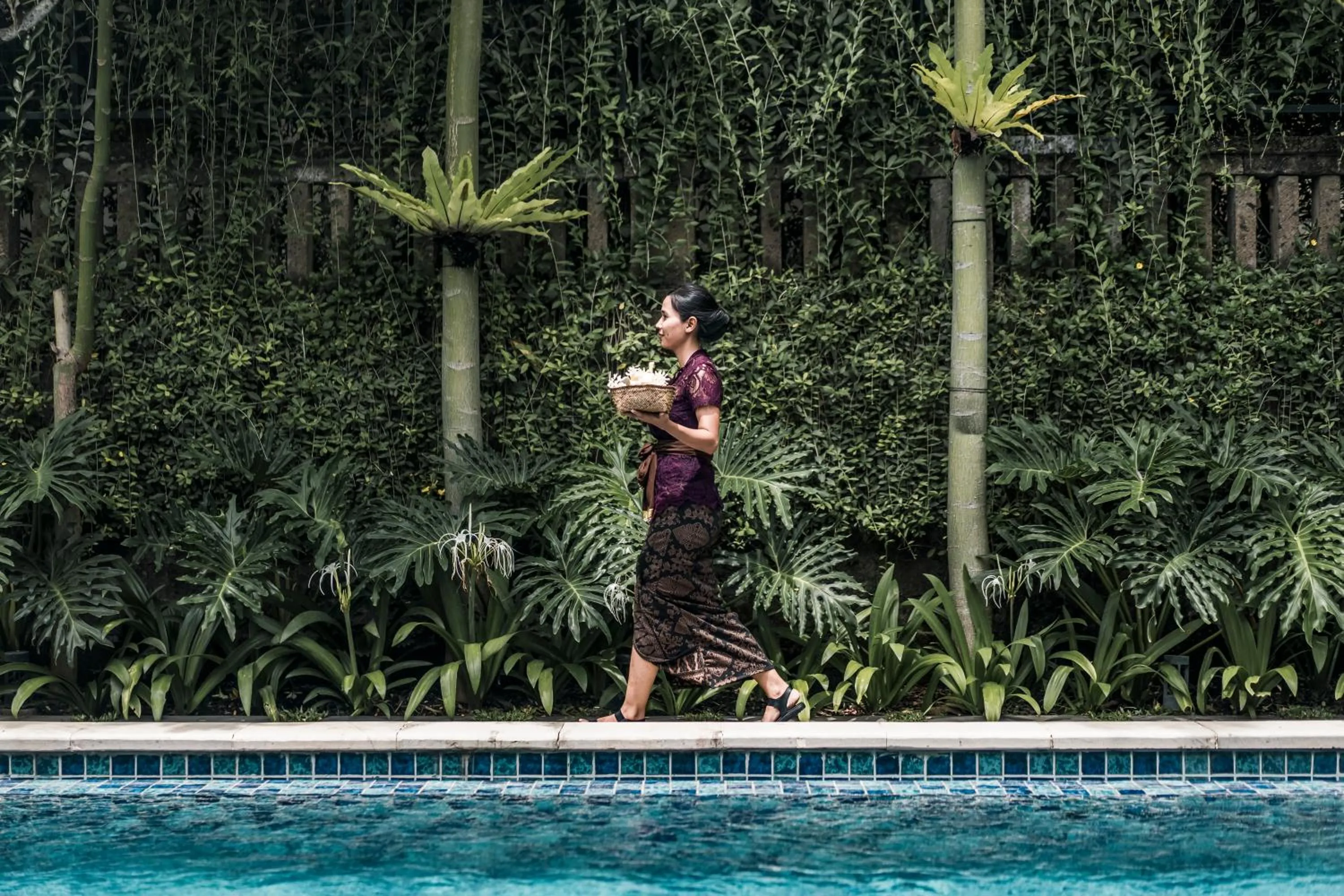 Natural landscape in Kharista Villas & Retreat by Ekosistem