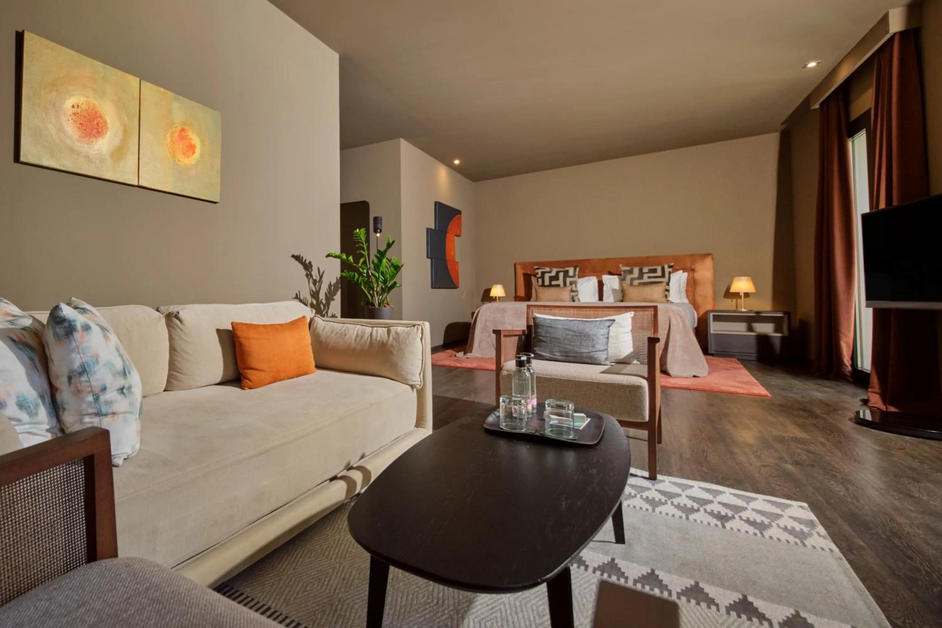 Bedroom in Can Alomar Hotel