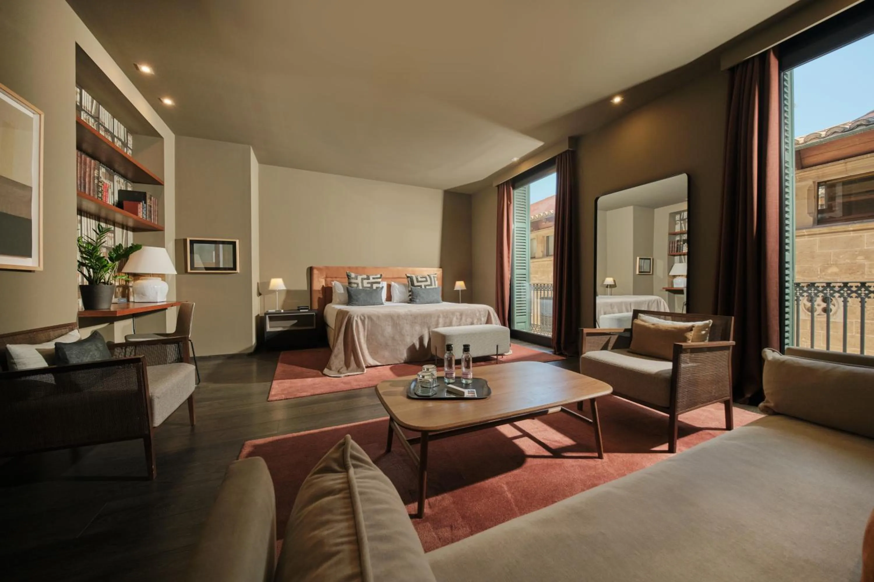 Bedroom in Can Alomar Hotel