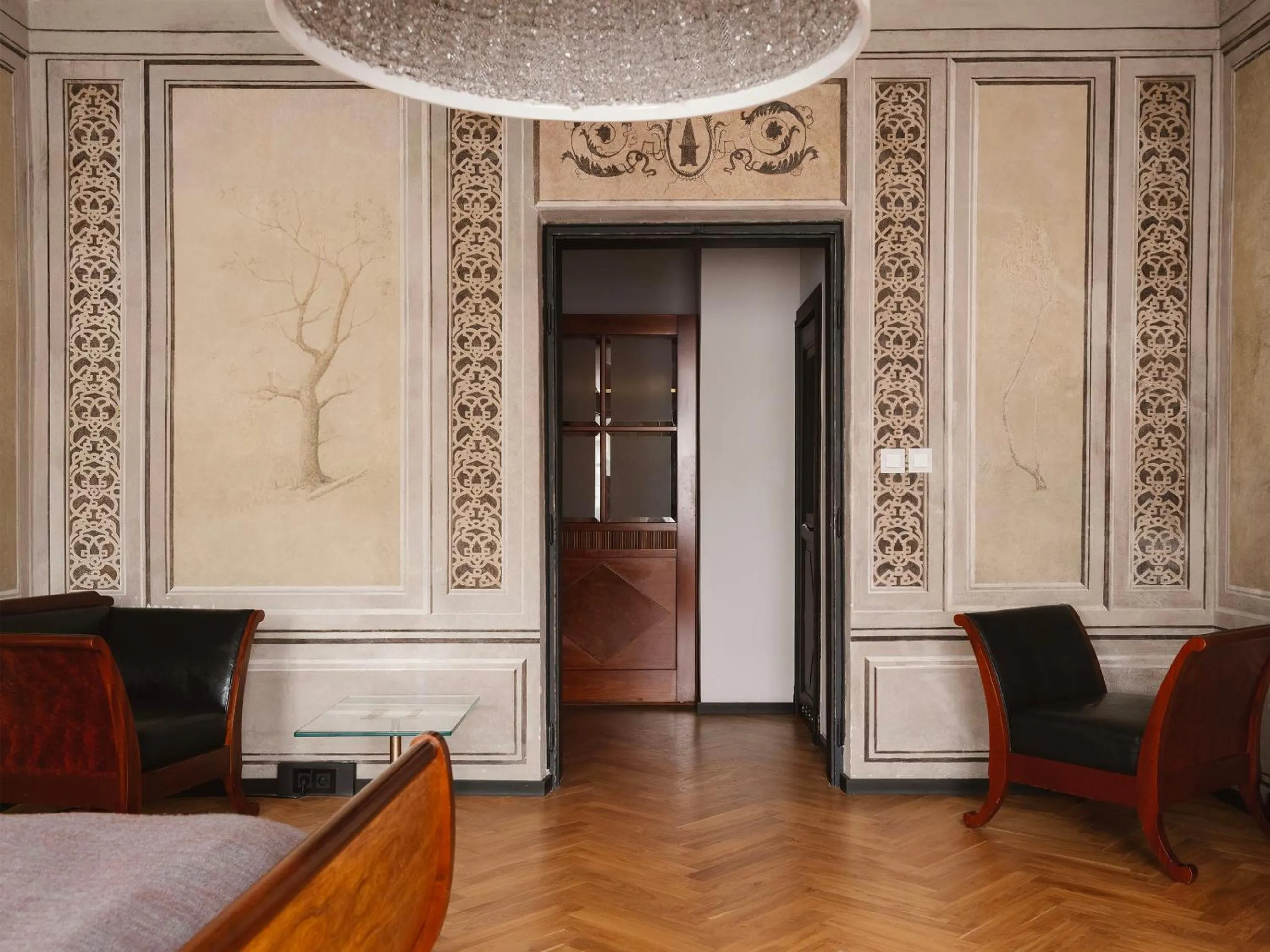 Bed in Hotel Pod Różą