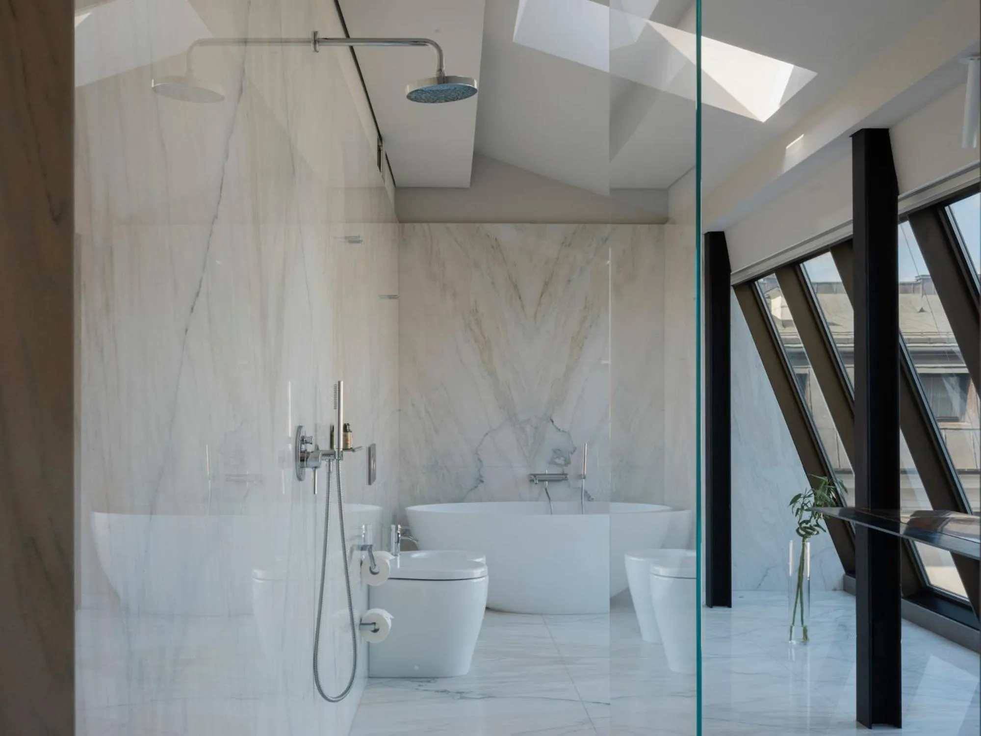 Bathroom in Hotel Pod Różą