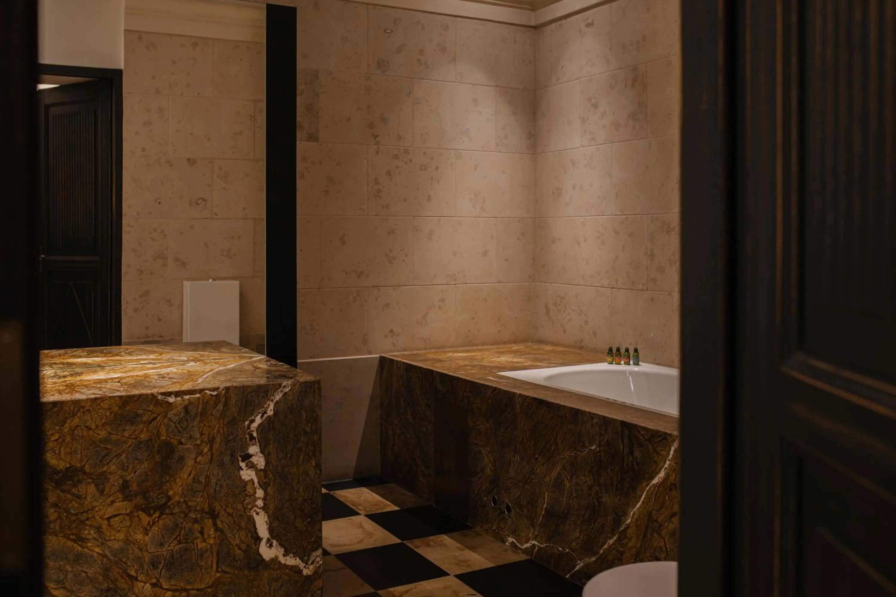 Bathroom in Hotel Pod Różą