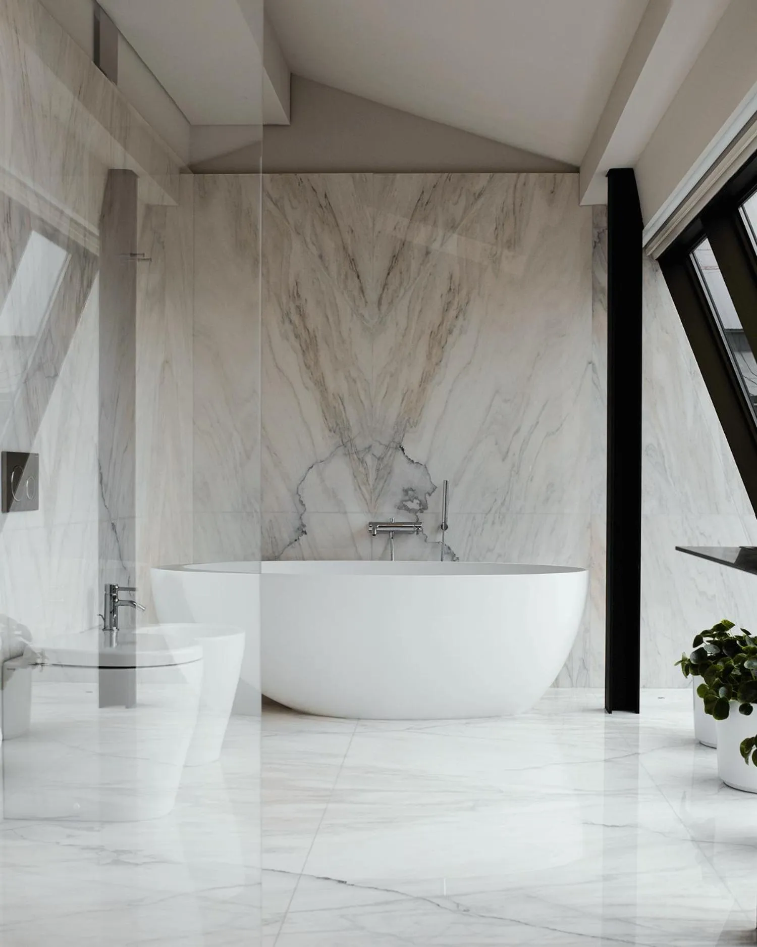 Bathroom in Hotel Pod Różą