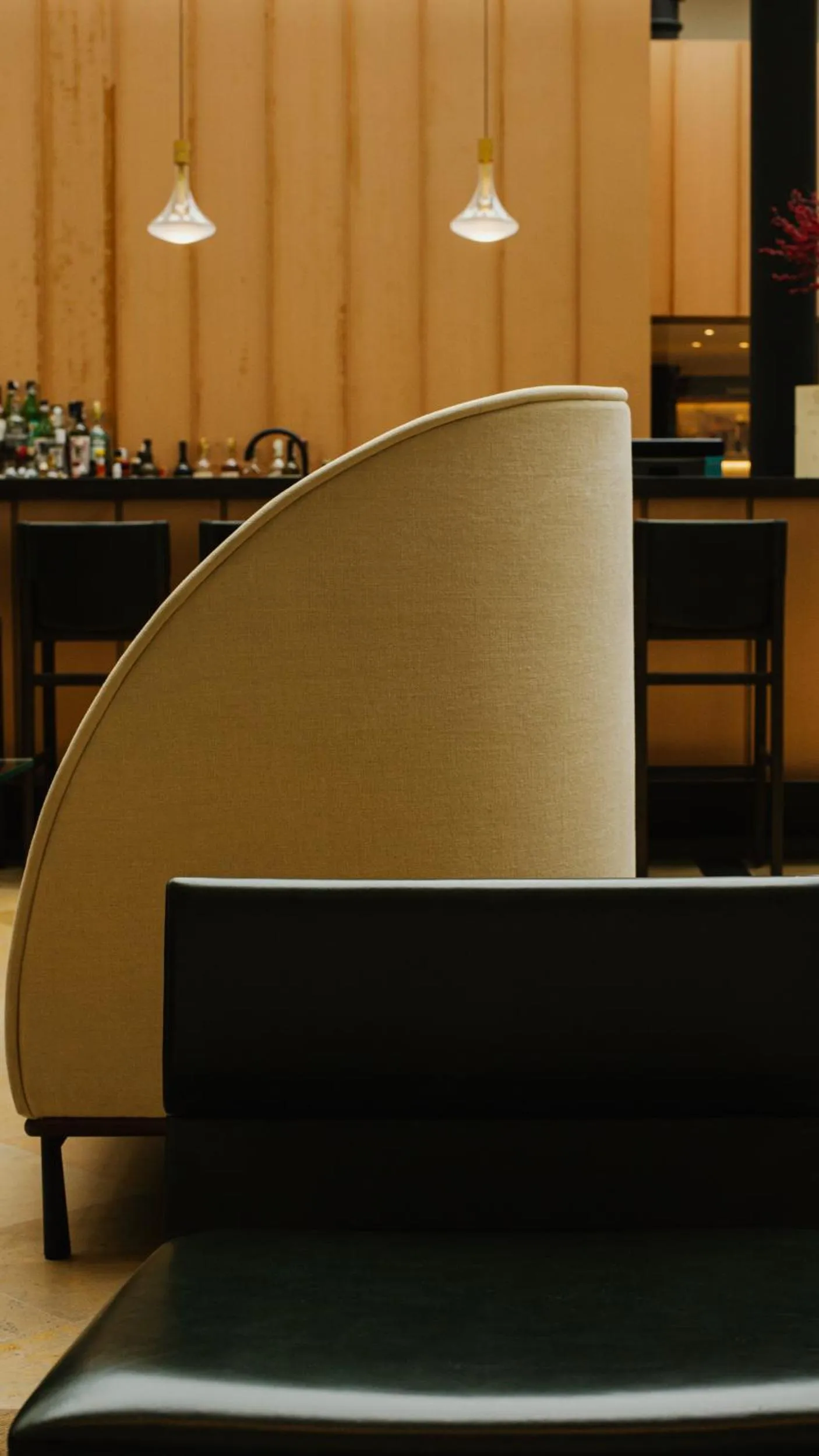 Seating area in Hotel Pod Różą