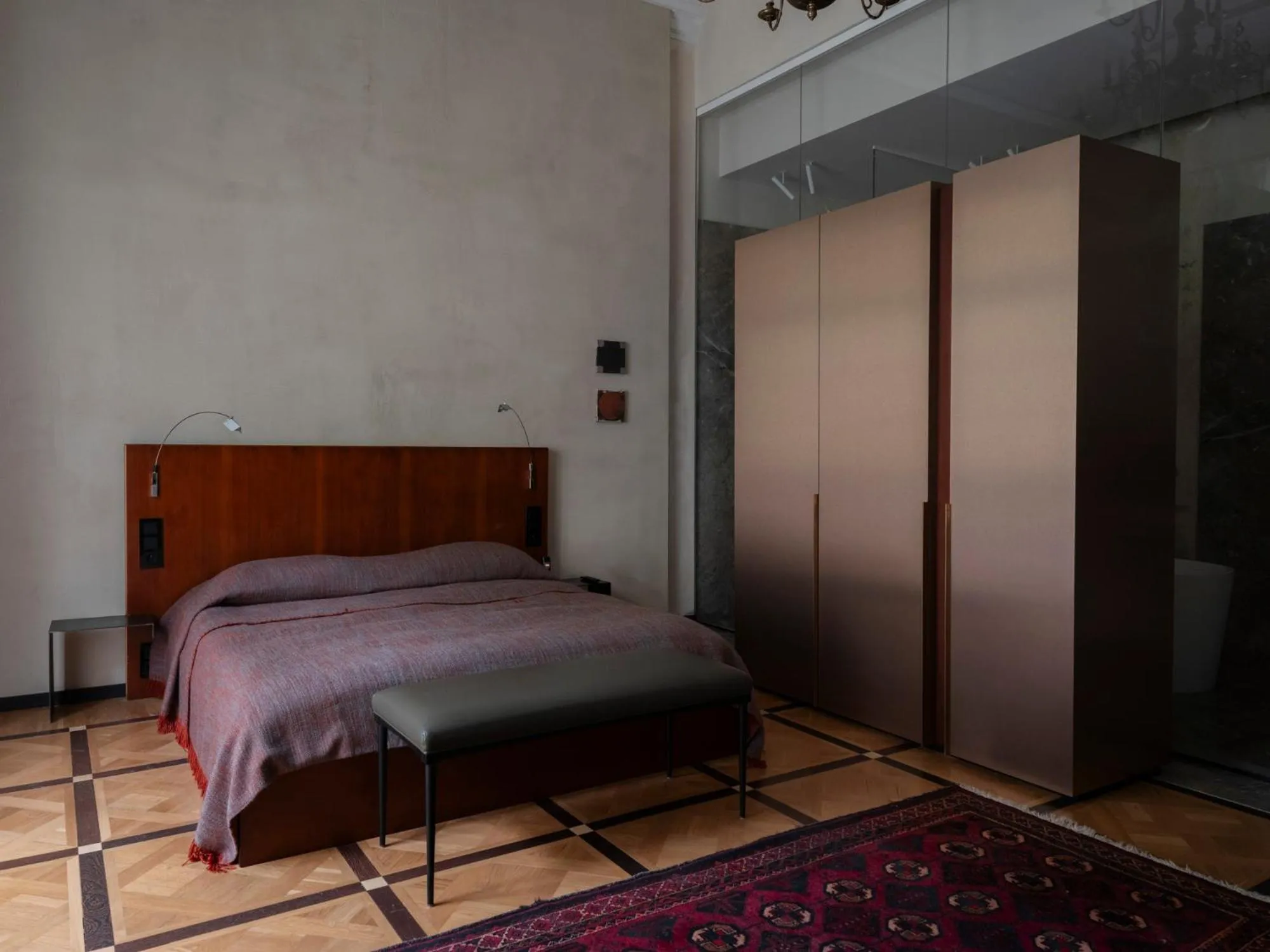 Bed in Hotel Pod Różą