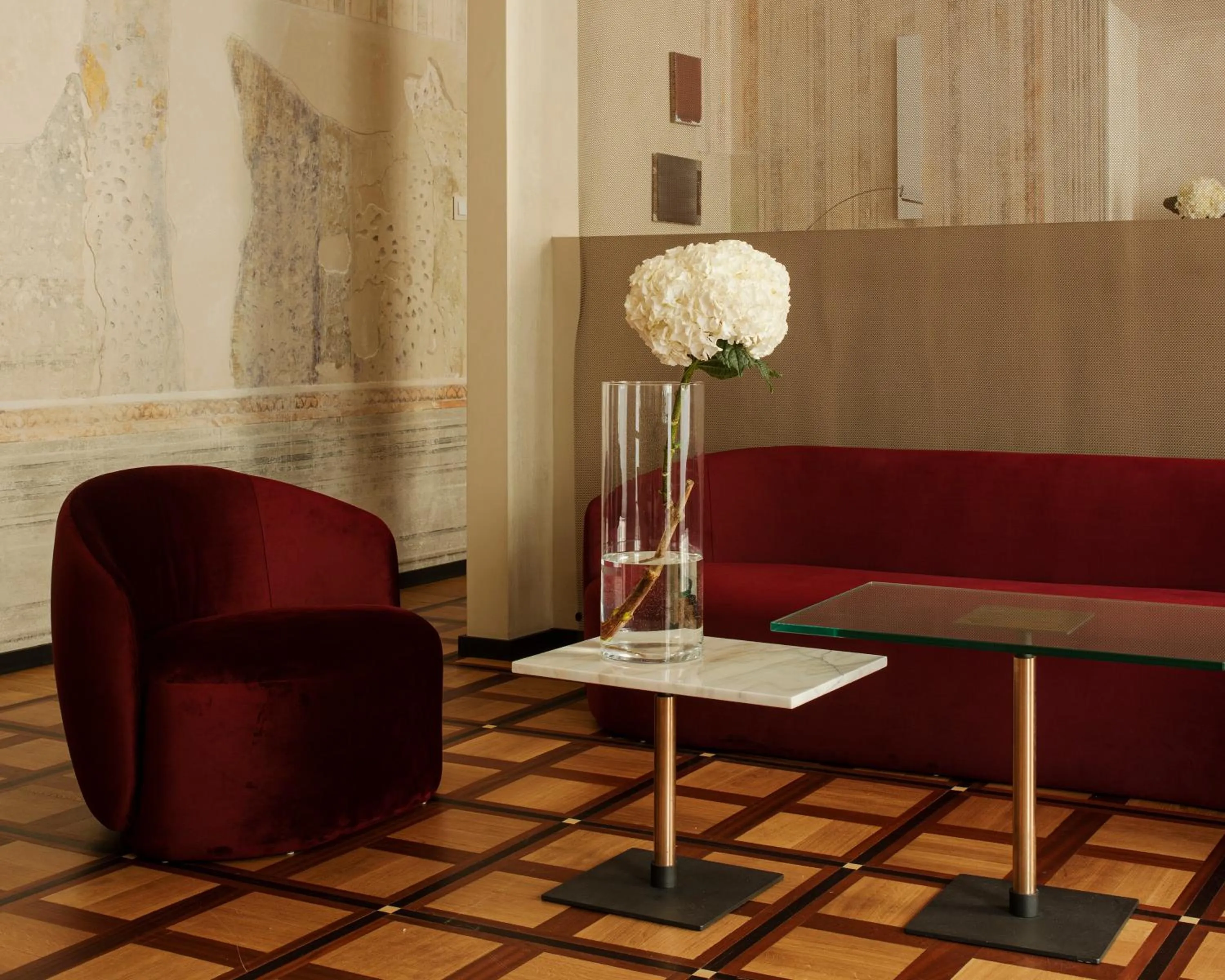 furniture in Hotel Pod Różą