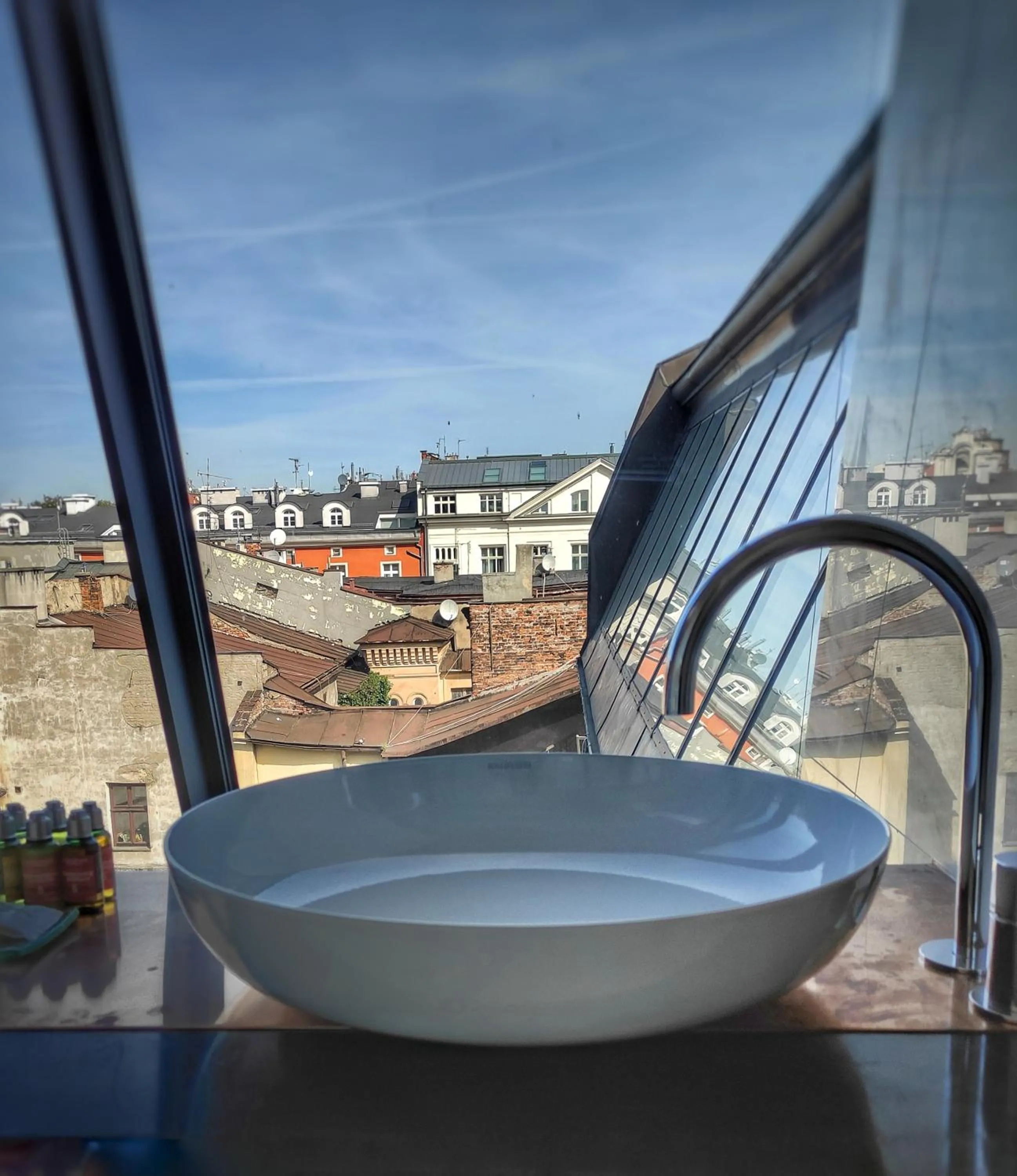 Bathroom in Hotel Pod Różą