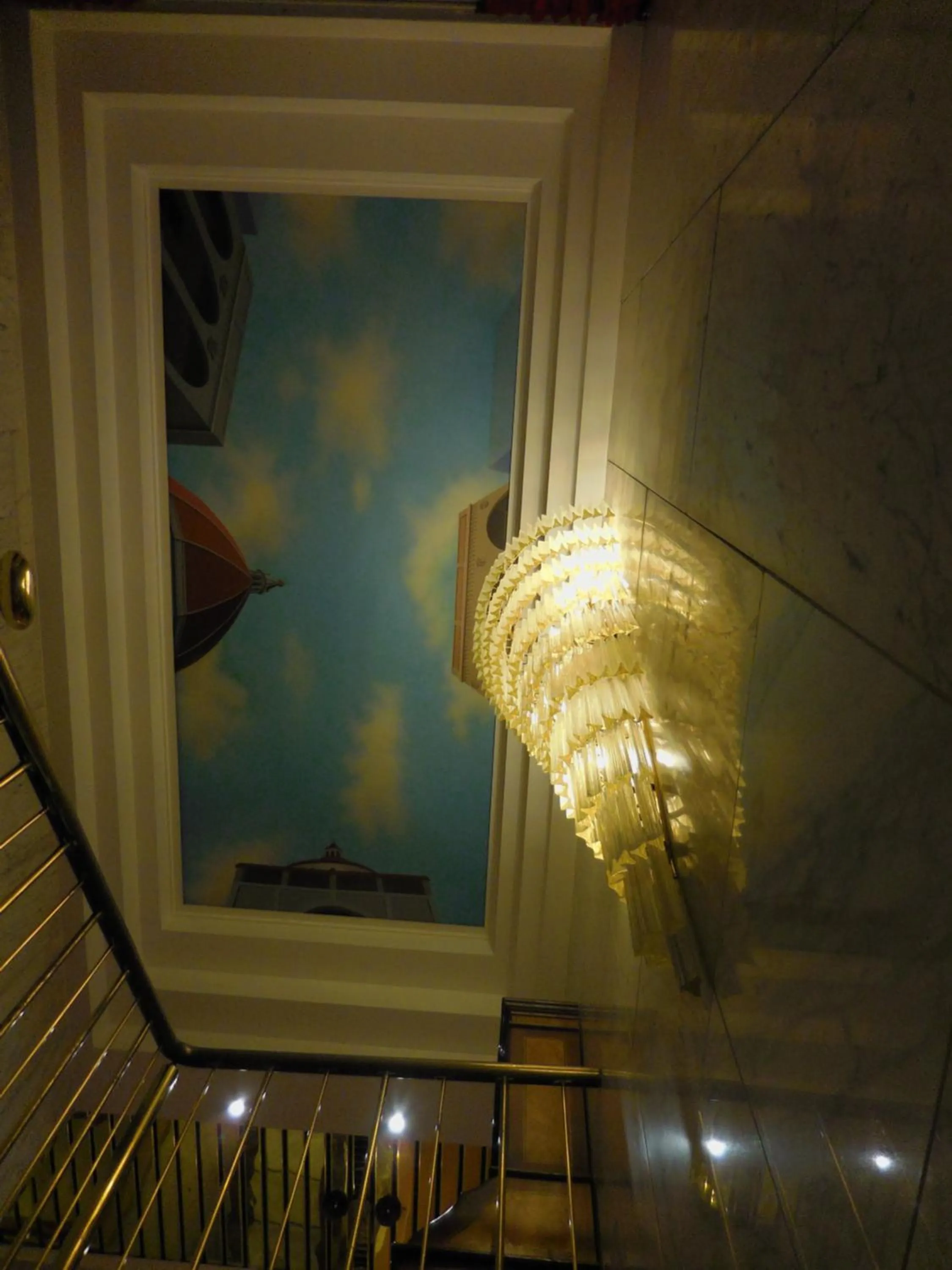 Decorative detail in Hotel Roma