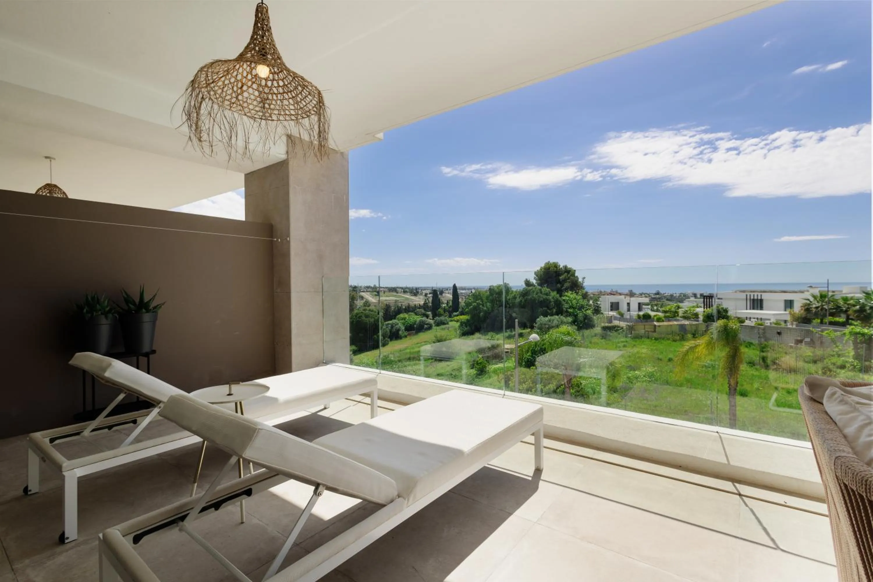 Day in Luxury holiday apartment with 2 bedrooms in Cancelada