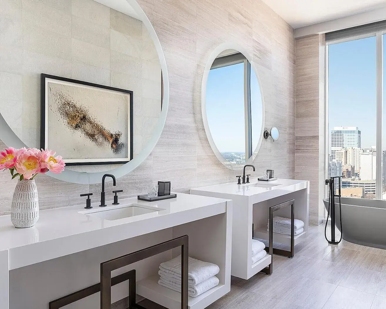 Bathroom in Four Seasons Hotel Nashville Bathroom in Four Seasons Hotel Nashville