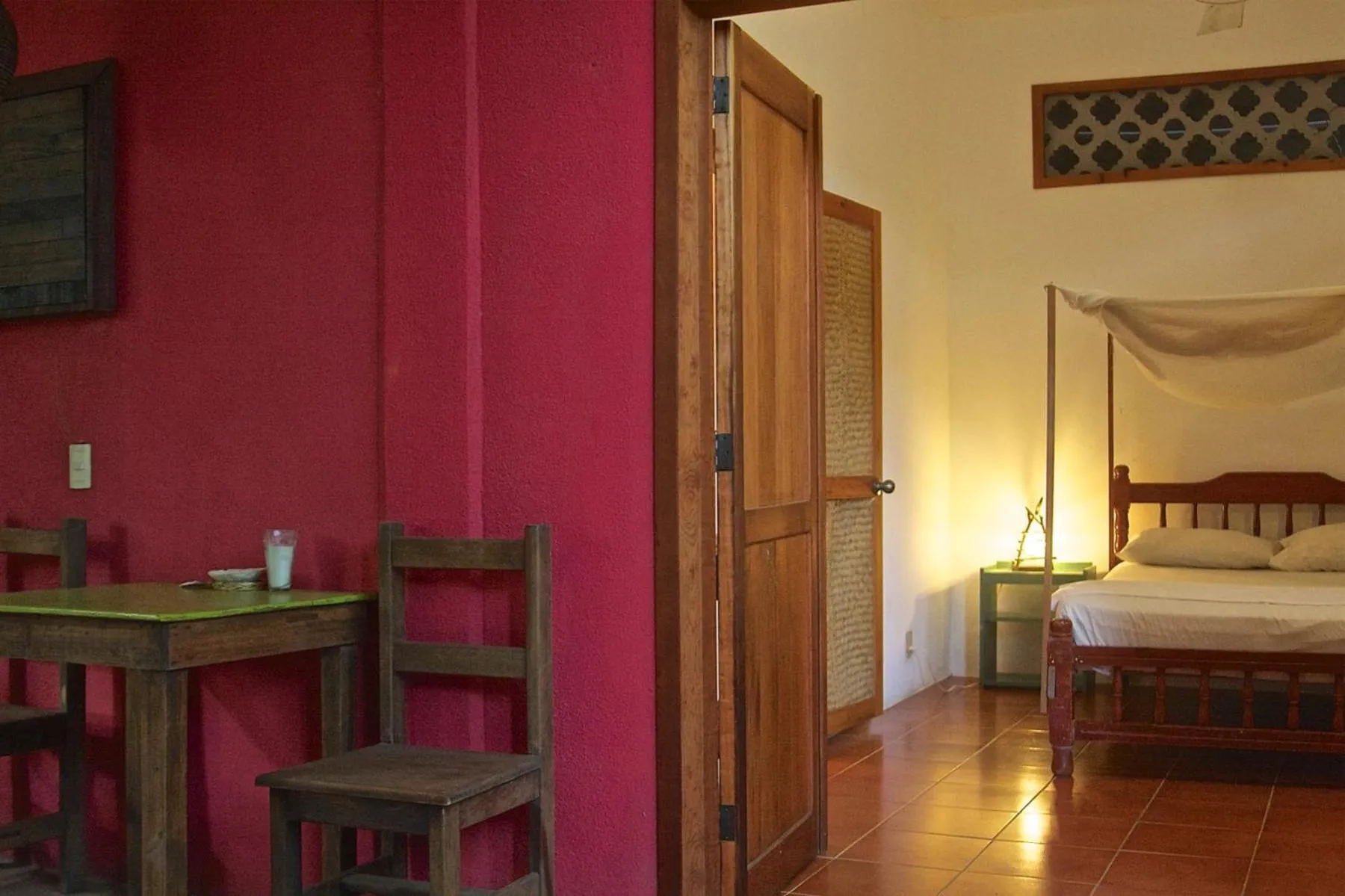 Bed in Posada Paloma