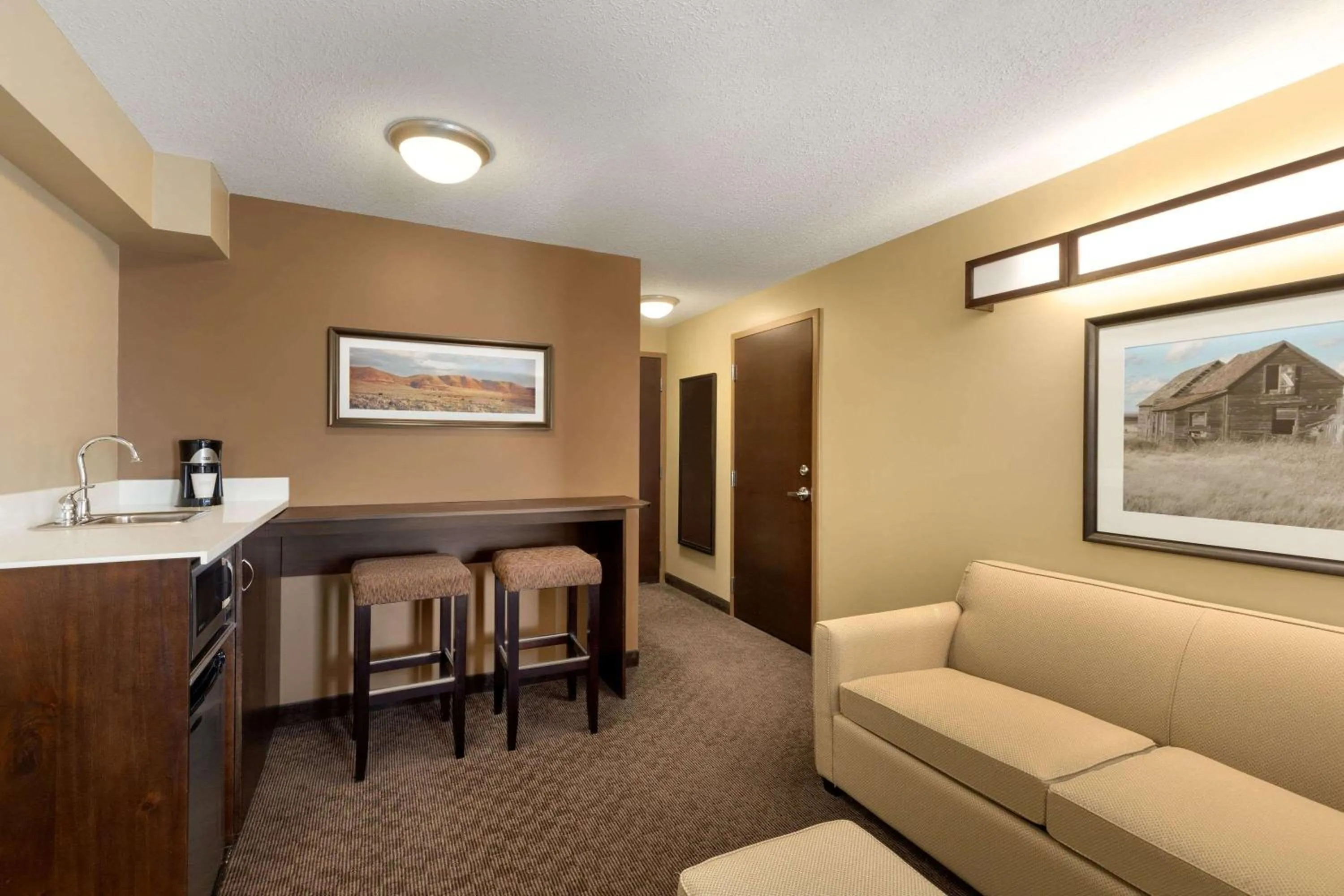 Photo of the whole room in Microtel Inn and Suites by Wyndham Weyburn