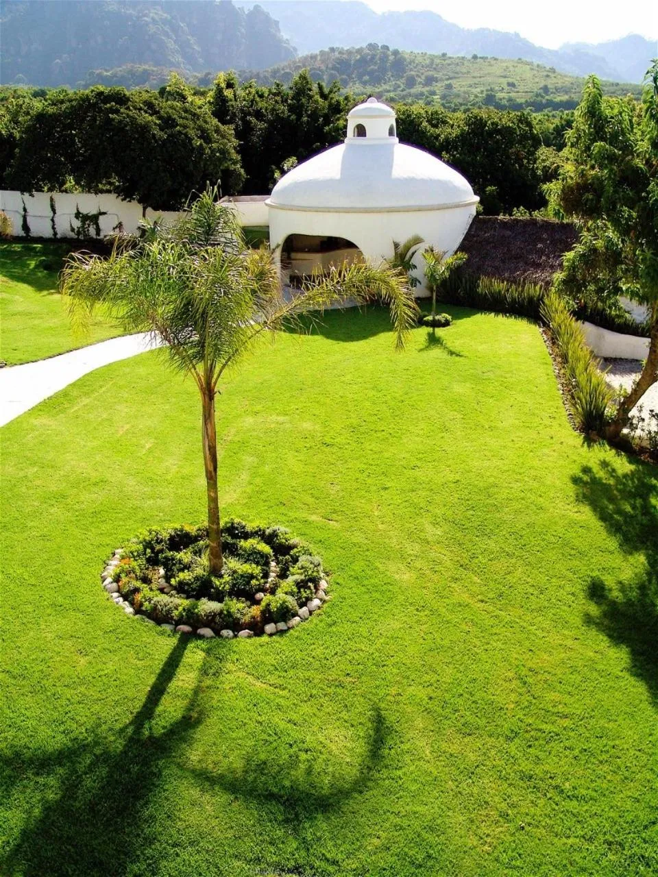 Garden in Hotel Spa Sitio Sagrado