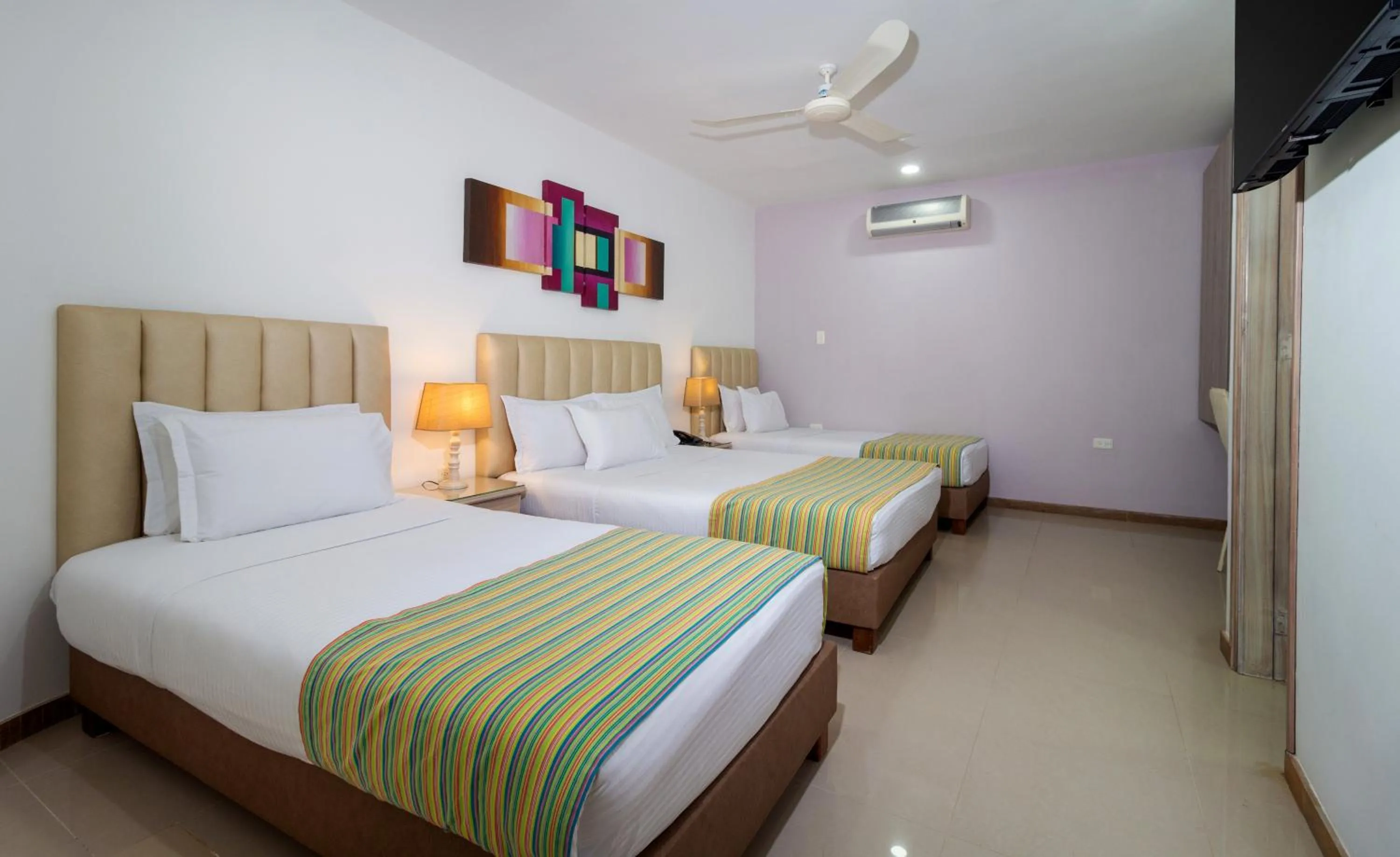 Bed in Hotel Costa Bonita