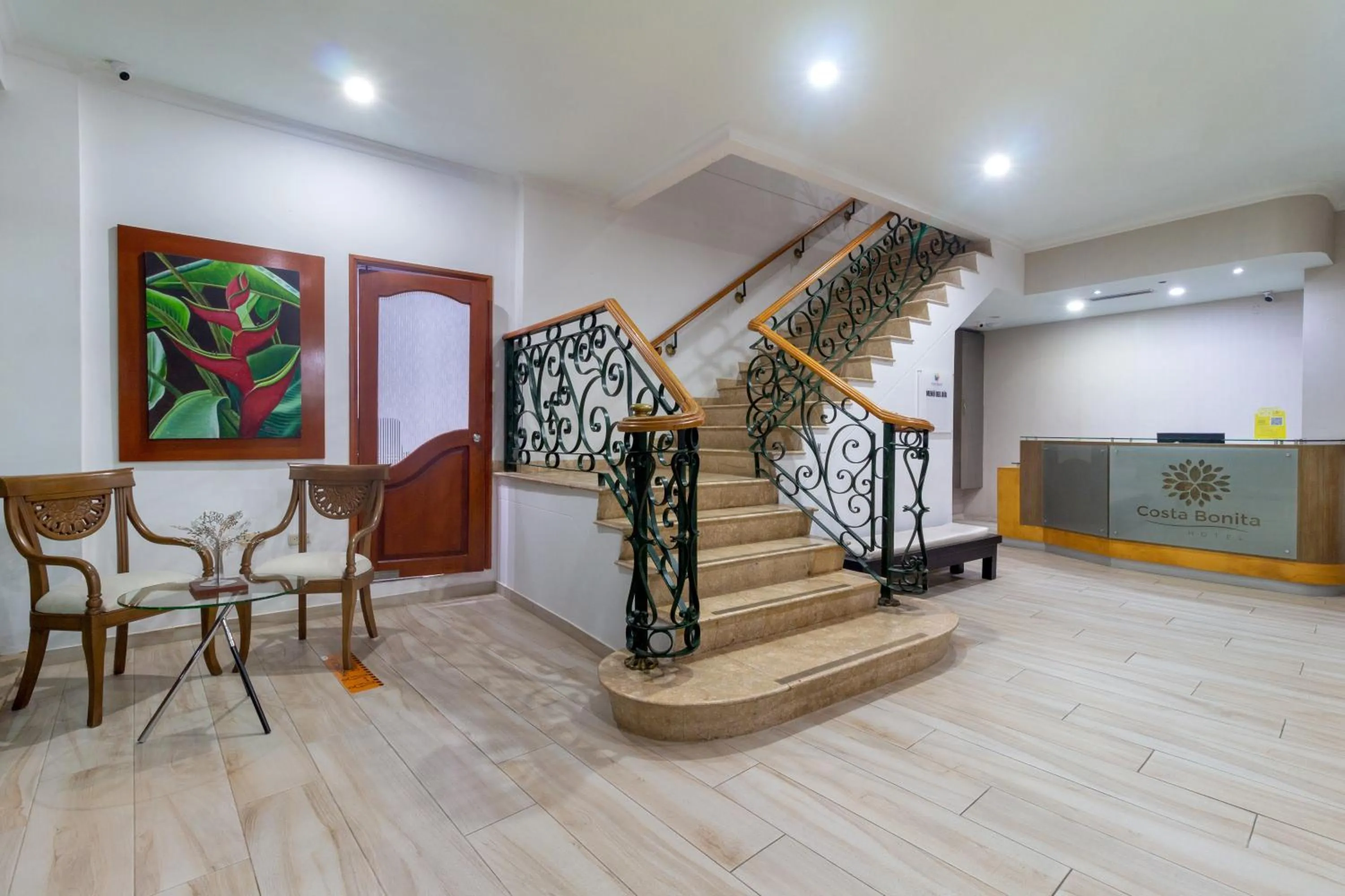 Lobby or reception in Hotel Costa Bonita