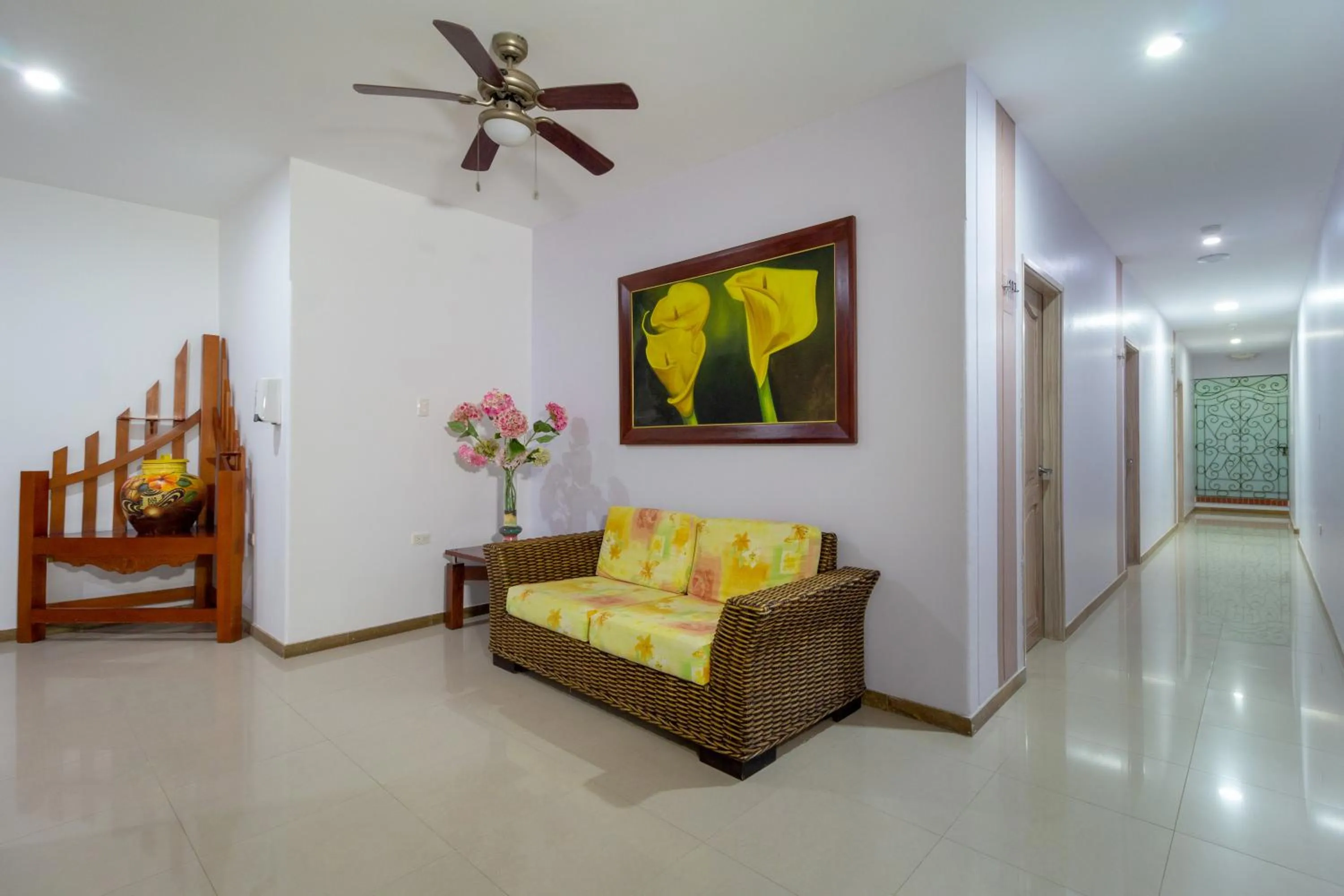 Living room in Hotel Costa Bonita