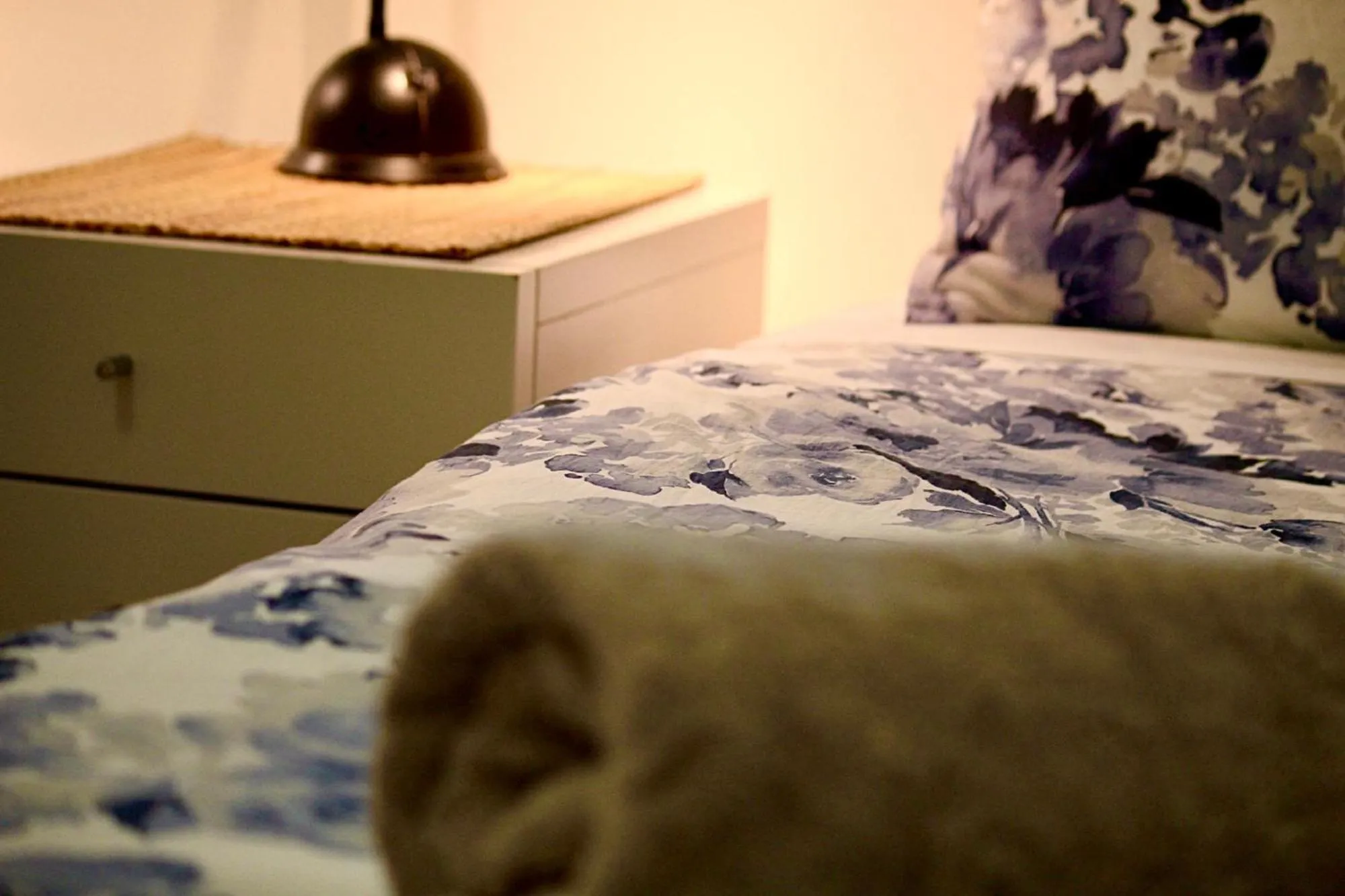 Bedroom, Bed in Breeze Beachfront Apartment