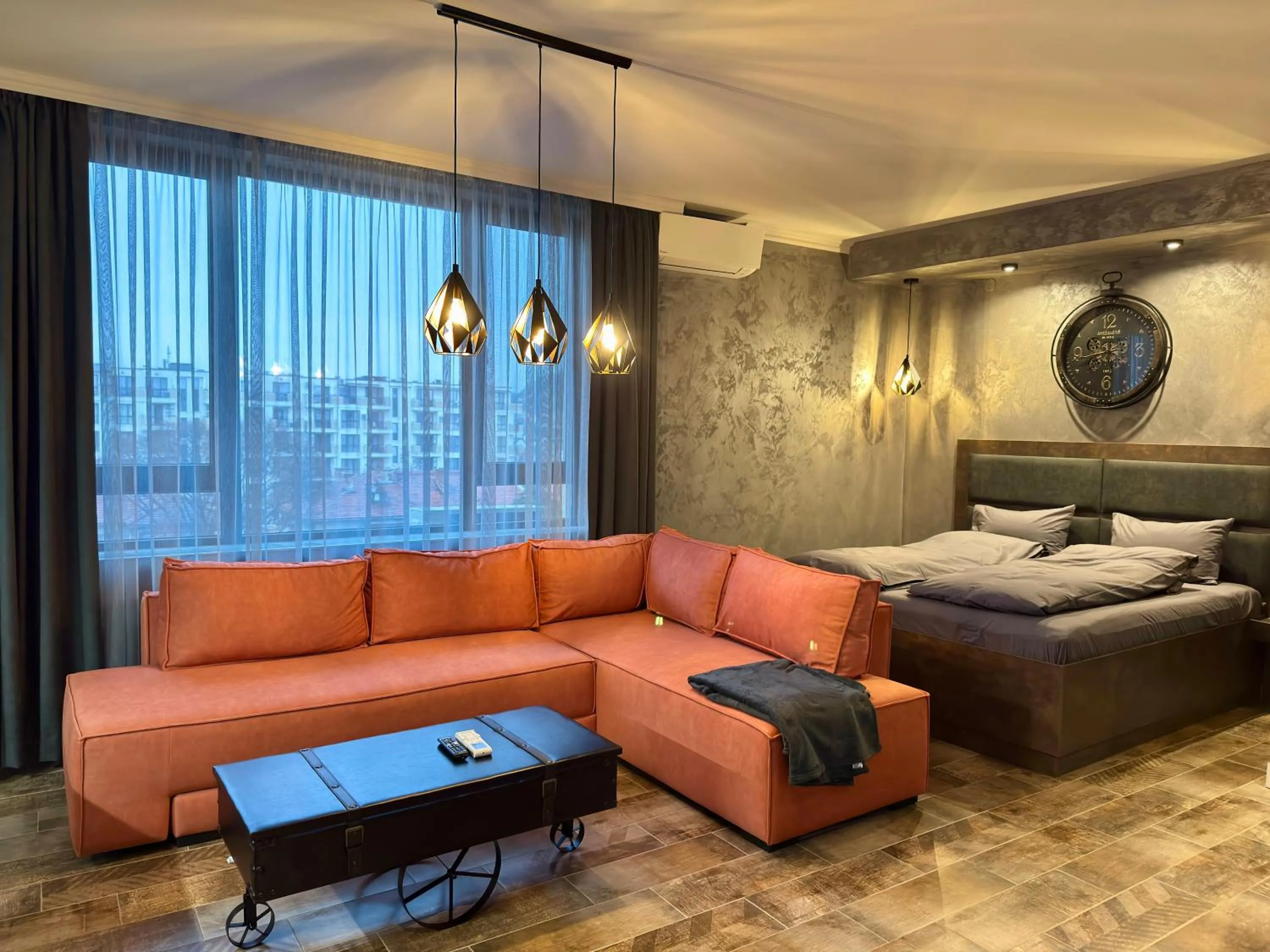 Bed in Luxury Apartments Ivon