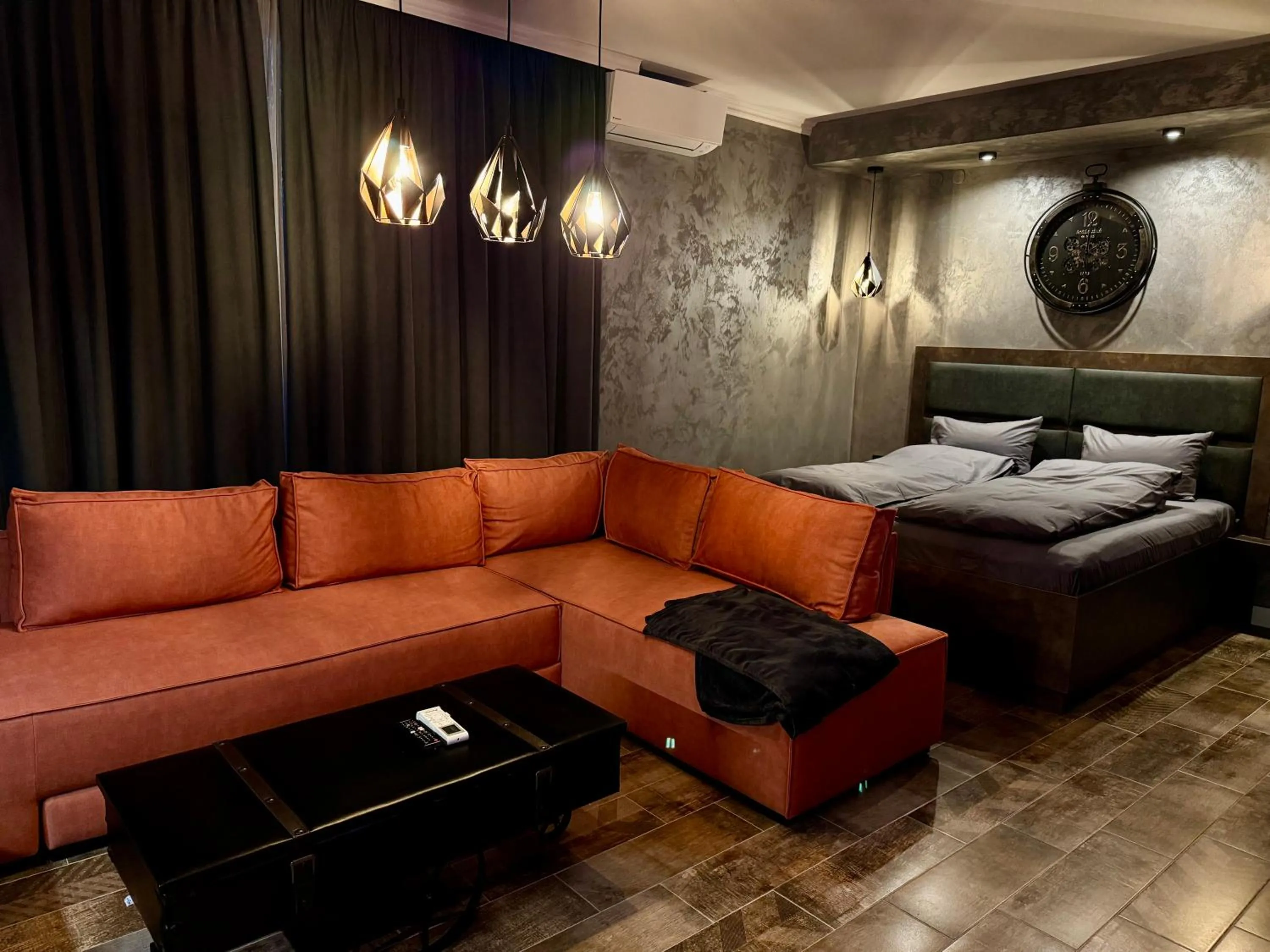 Bed in Luxury Apartments Ivon