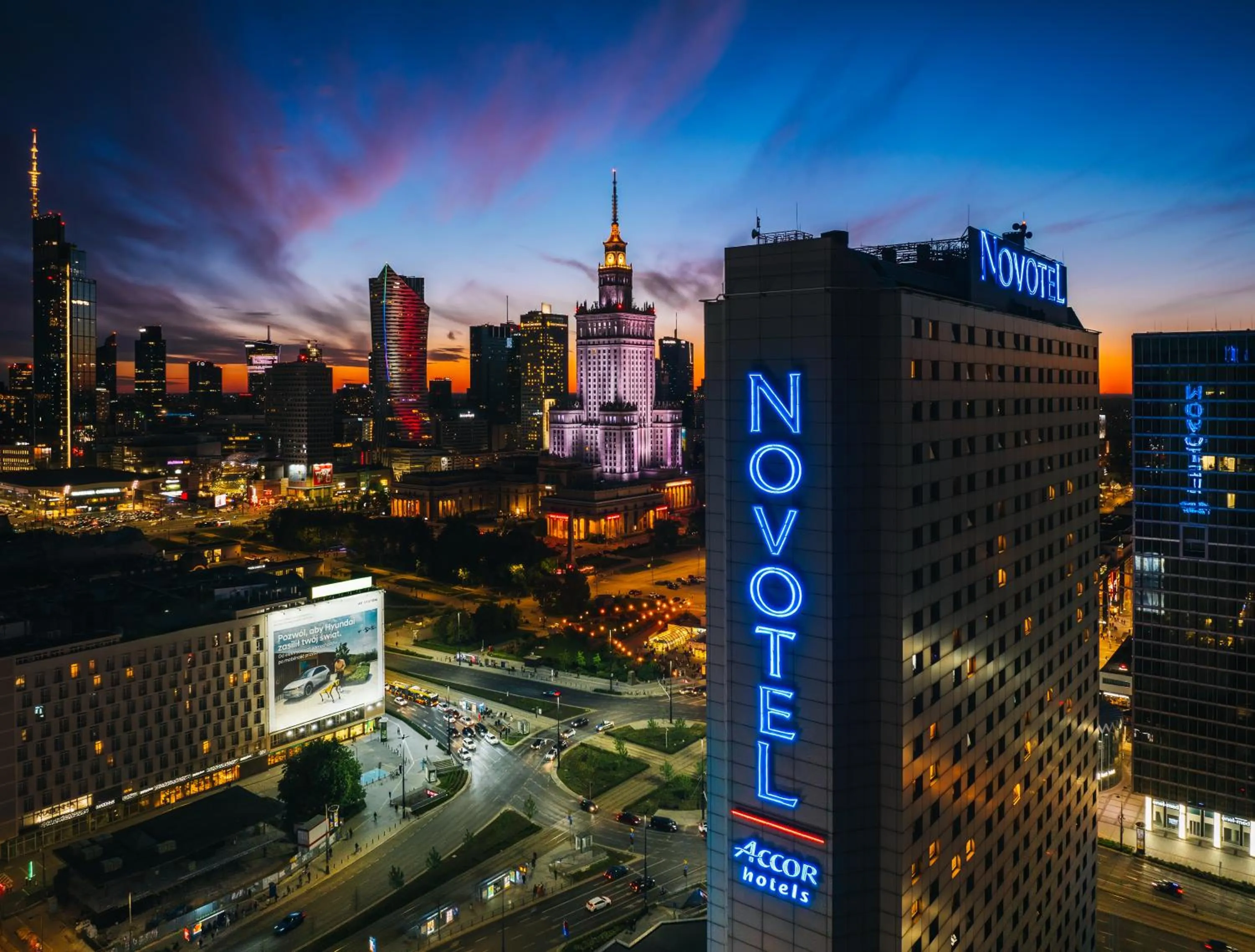 Property building in Novotel Warszawa Centrum