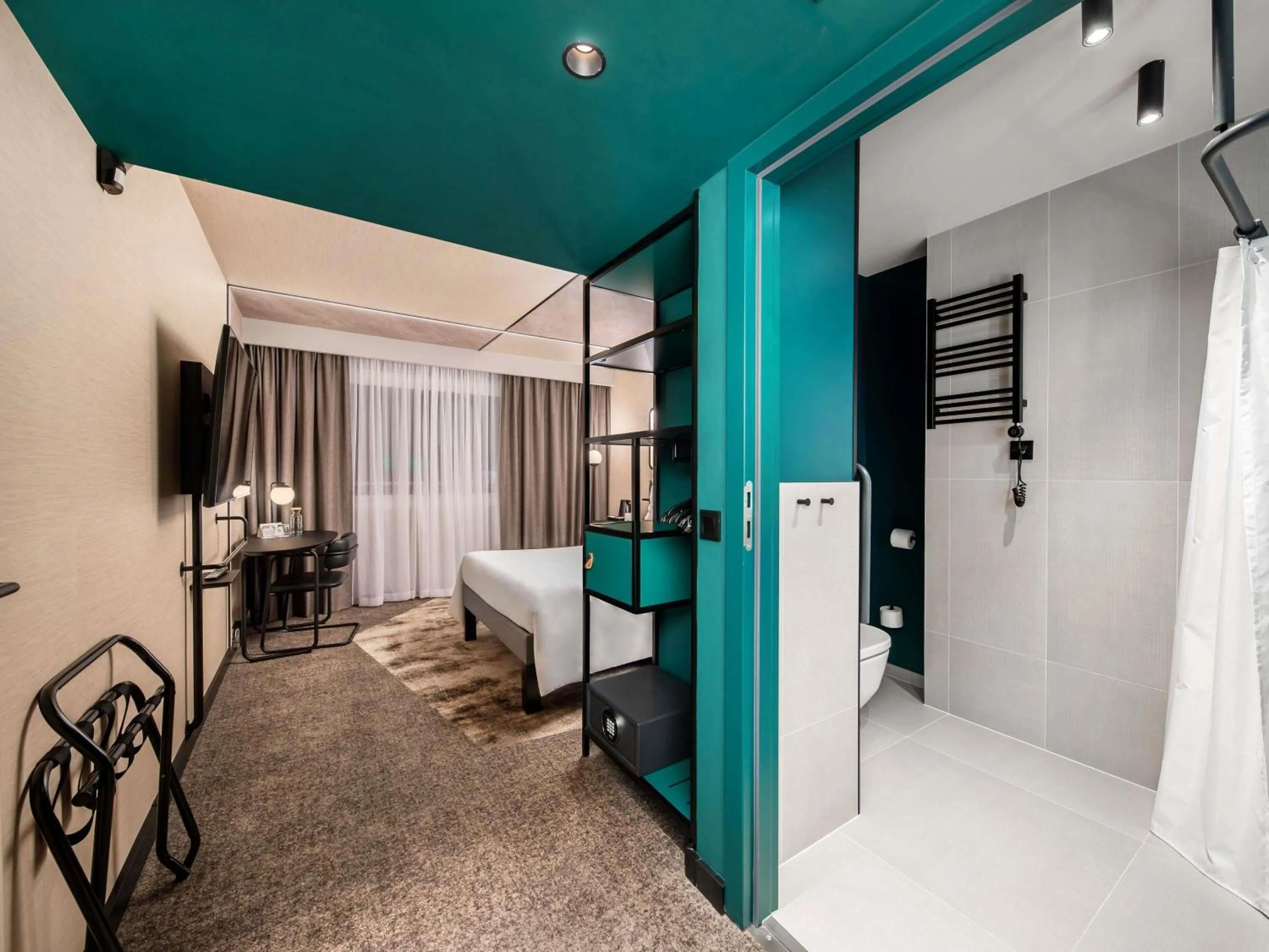 Bedroom, Bed in Novotel Warszawa Centrum