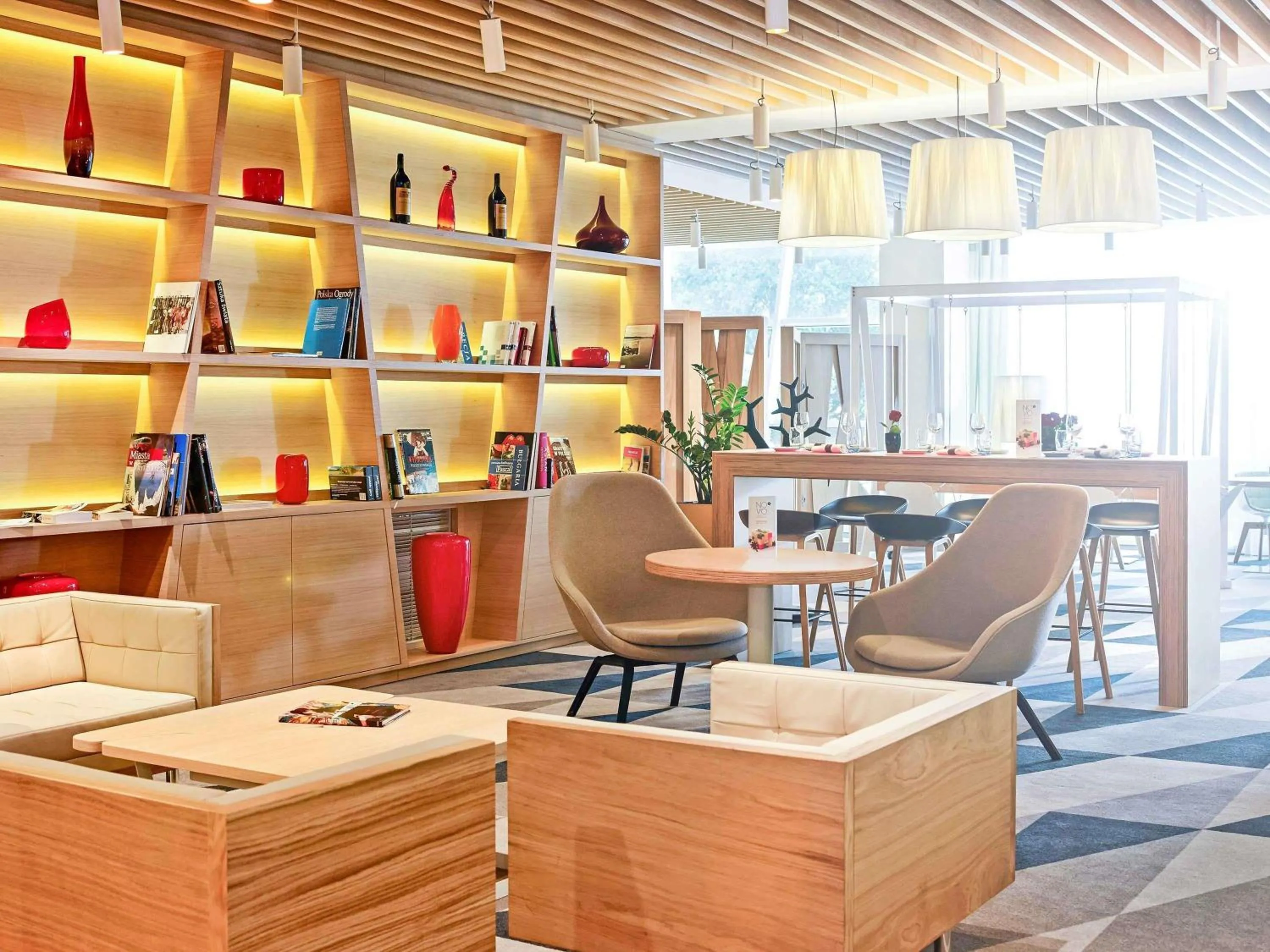 Lounge or bar in Novotel Warszawa Centrum