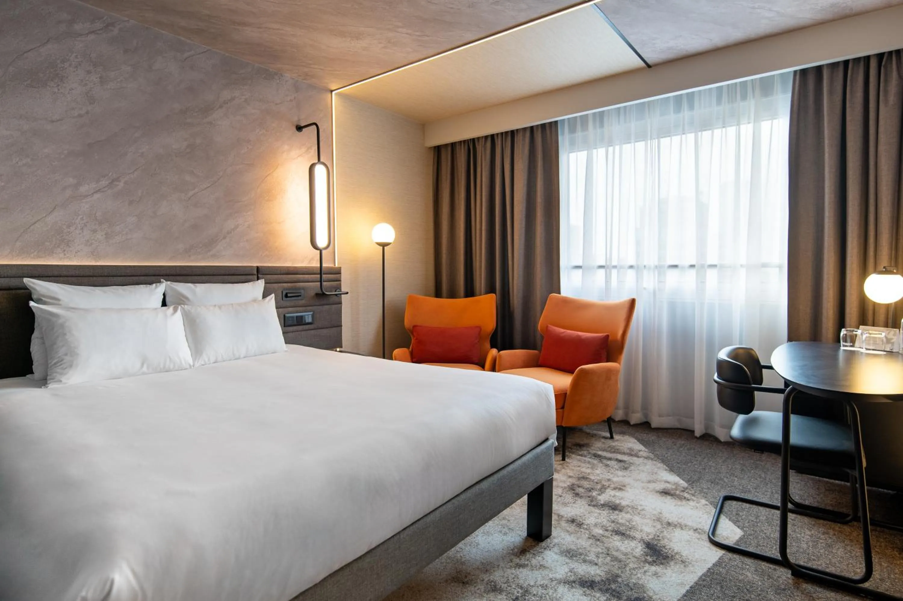 Bed in Novotel Warszawa Centrum