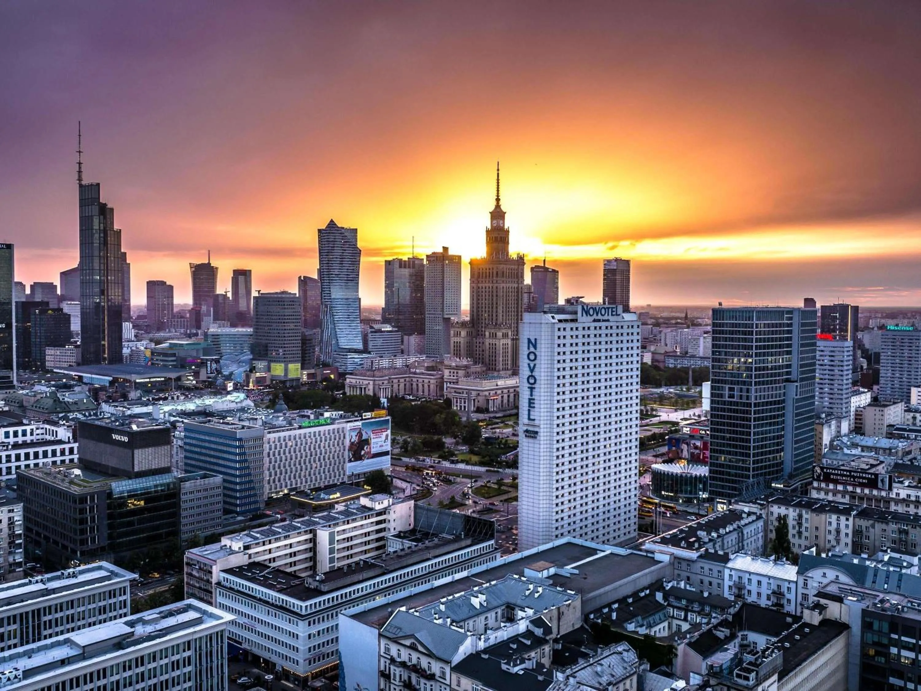 Property building in Novotel Warszawa Centrum