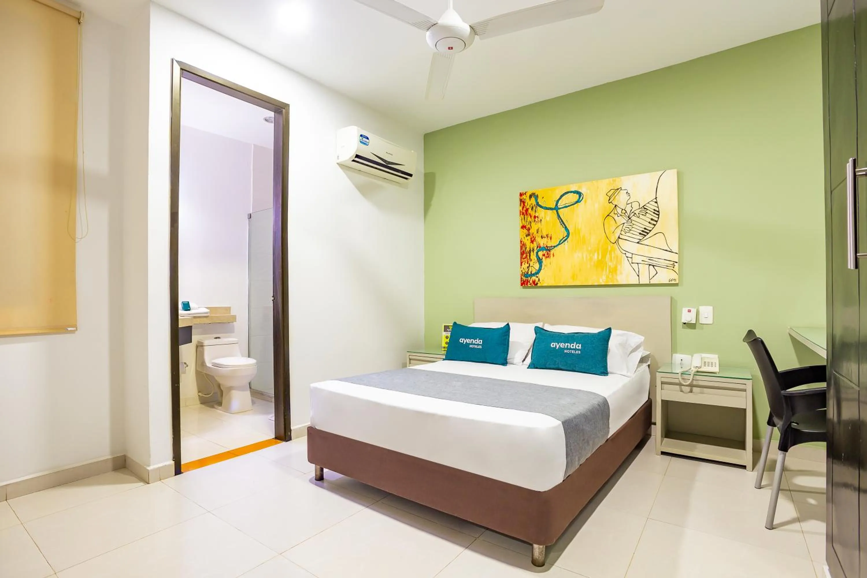 Bed in Hotel Ayenda Monteria Central