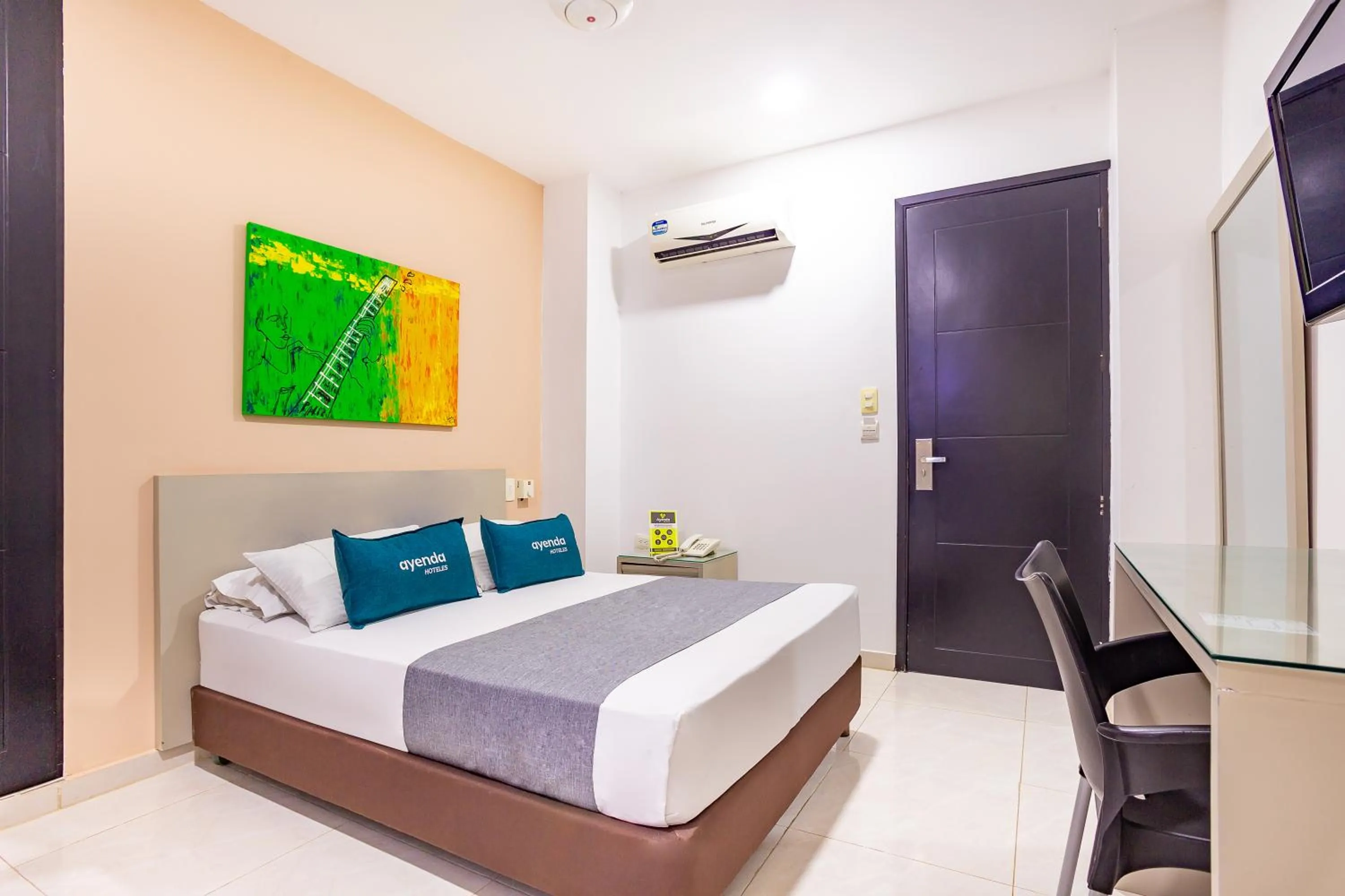 Bedroom, Bed in Hotel Ayenda Monteria Central