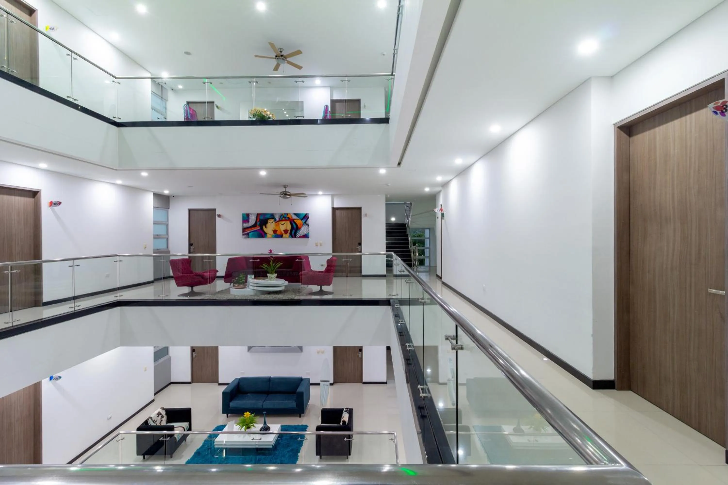 Living room in Hotel Baroca