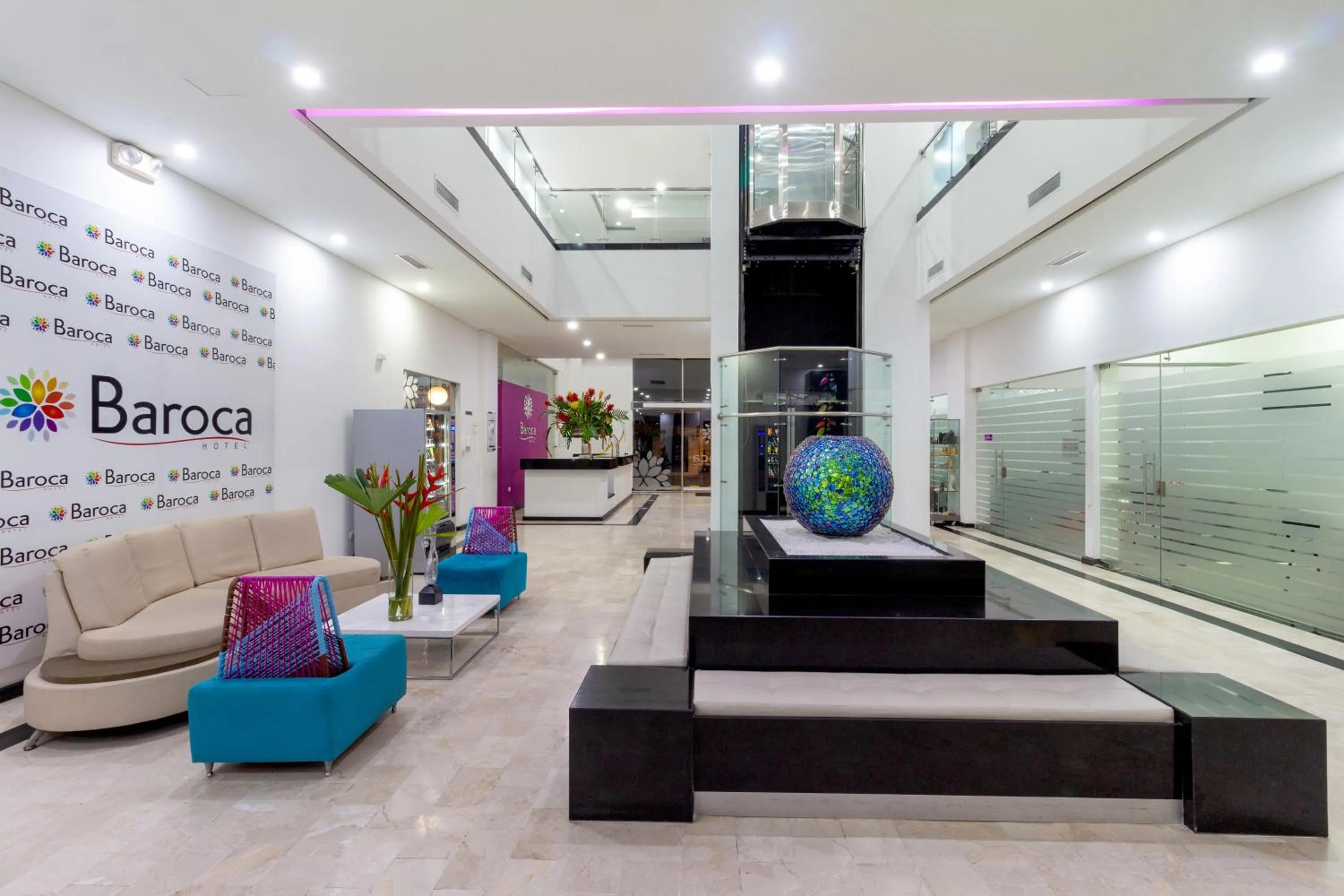 Living room in Hotel Baroca