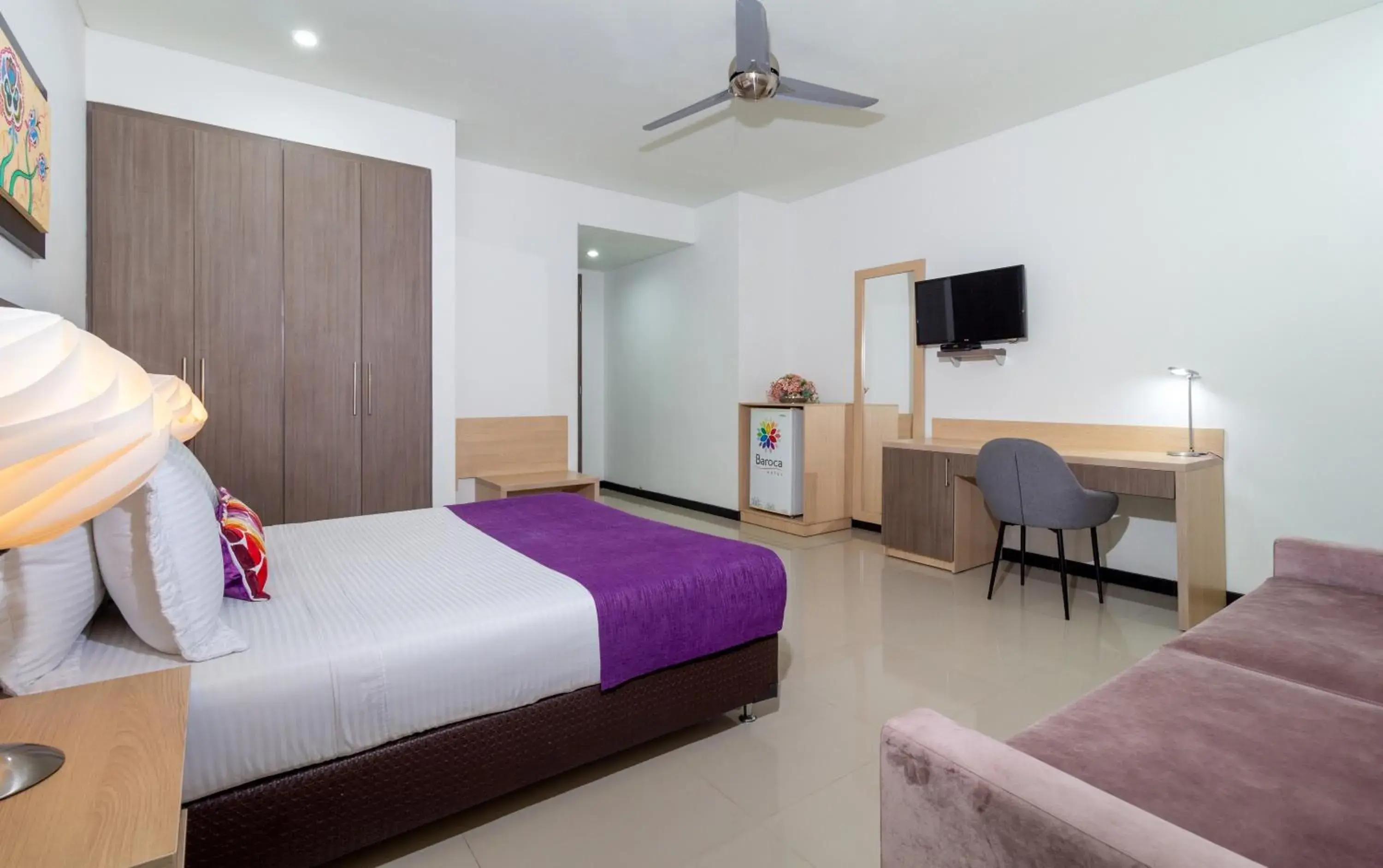 Bed in Hotel Baroca Bed in Hotel Baroca