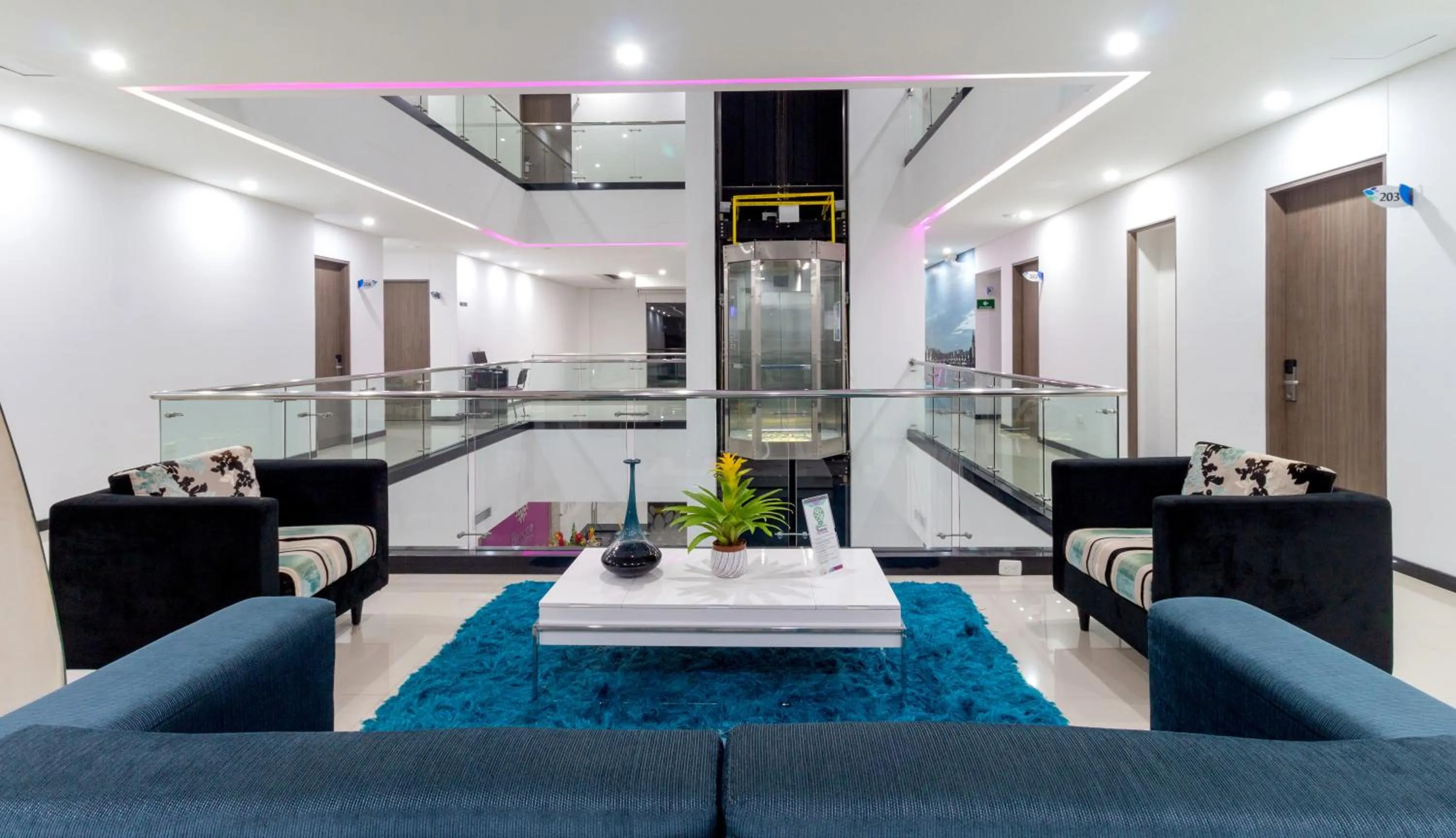 Living room in Hotel Baroca