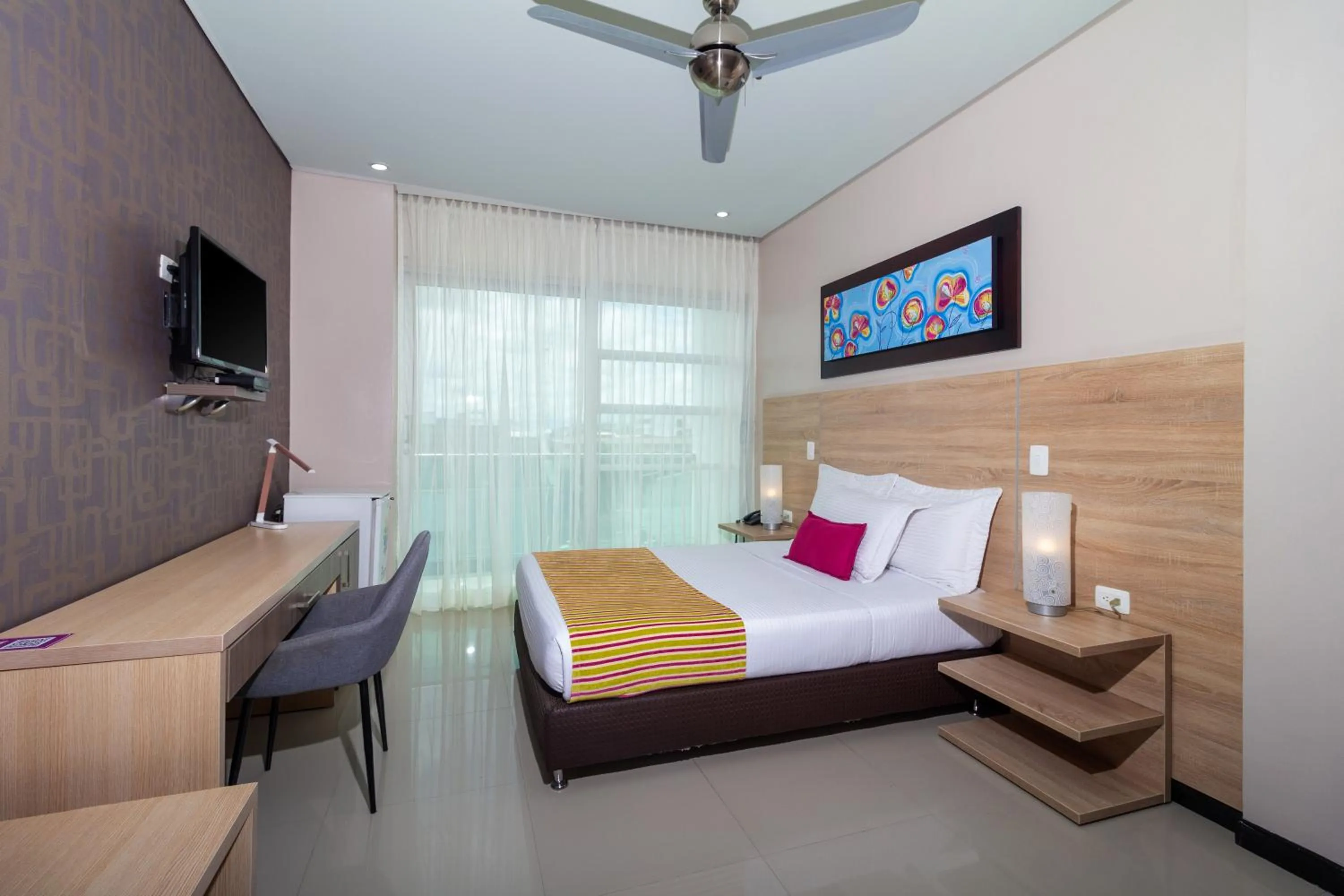 TV and multimedia, Bed in Hotel Baroca