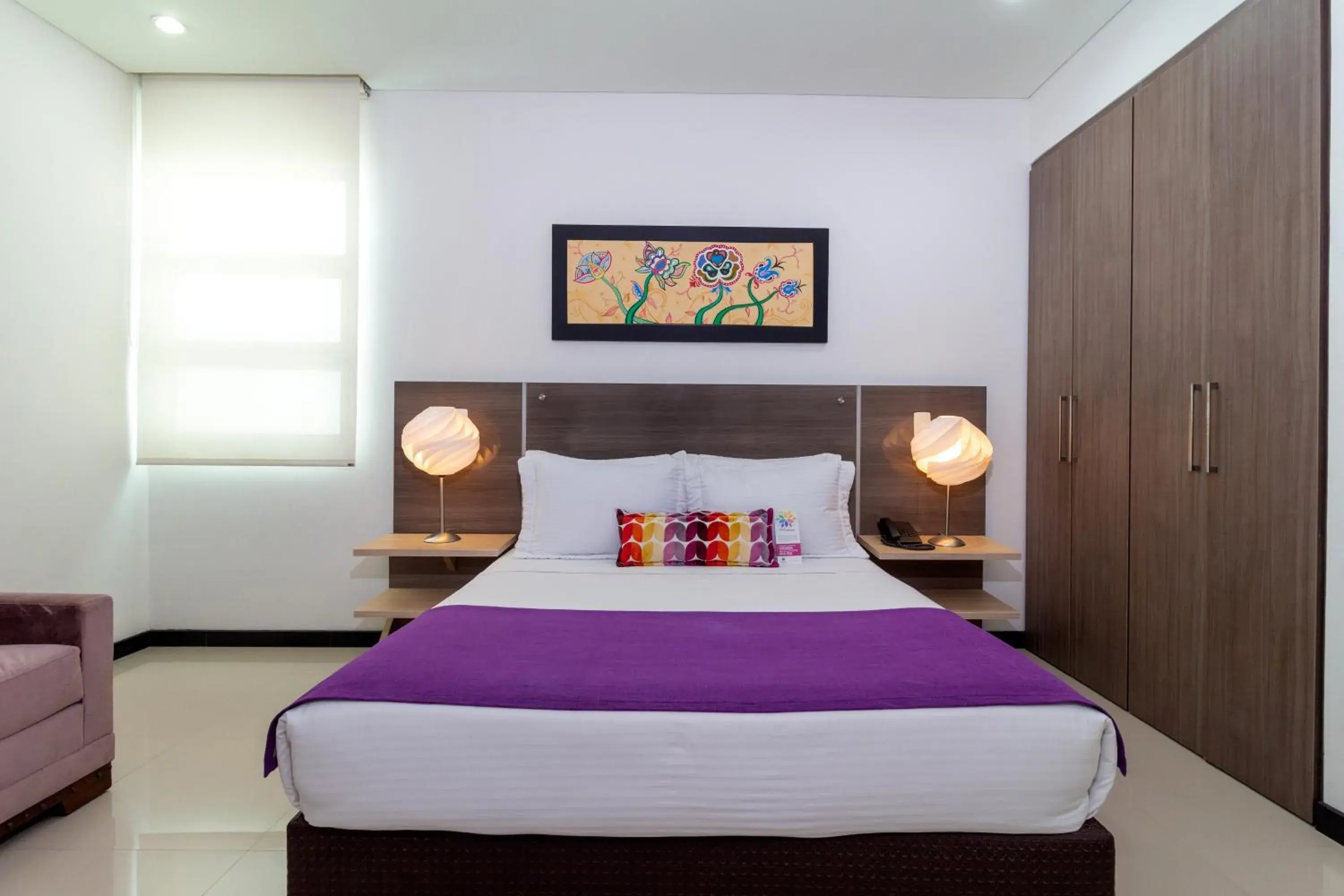 Bed in Hotel Baroca Bed in Hotel Baroca