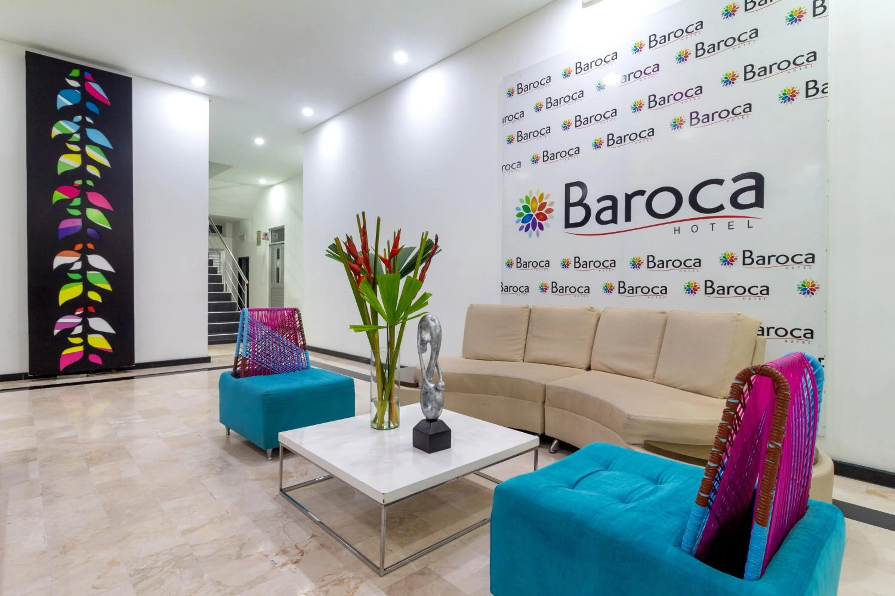 Living room in Hotel Baroca