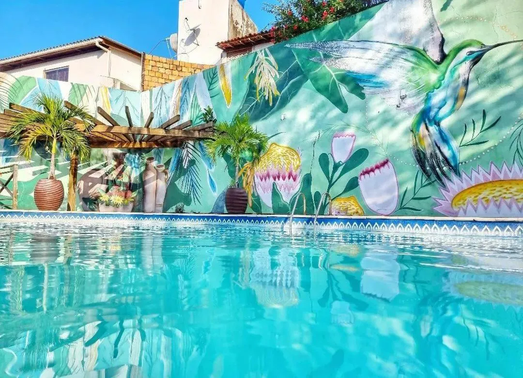 Swimming pool in Vista Bela Pousada